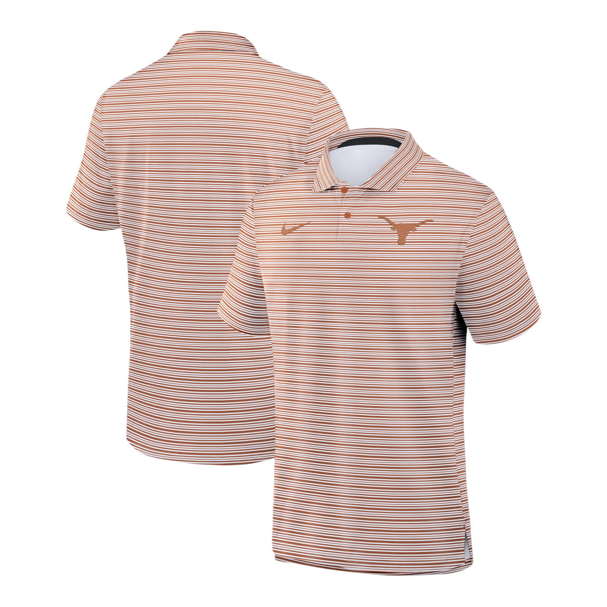 Nike Texas Longhorns Primetime Striped Vapor Polo