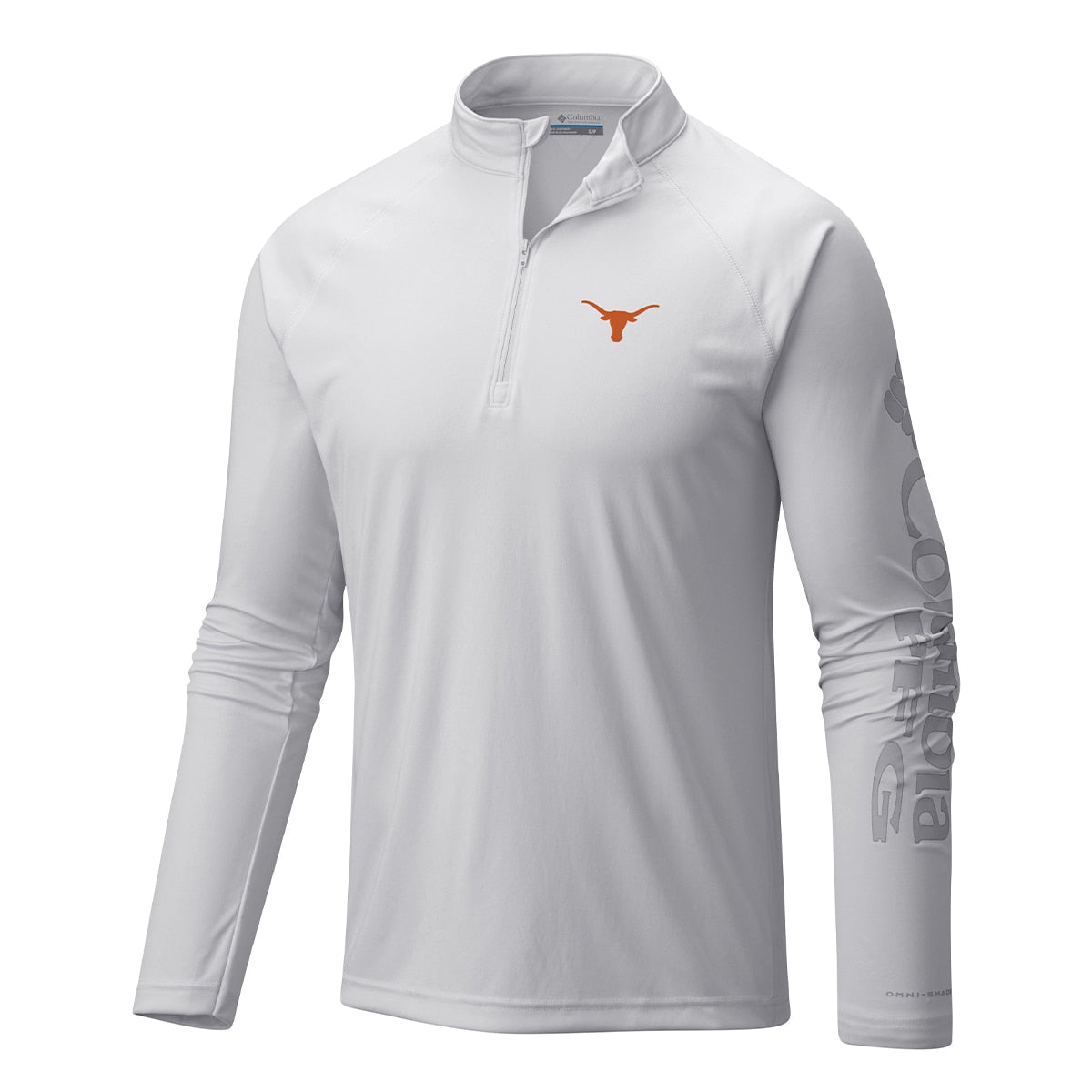 Columbia Texas Longhorns Terminal Tackle 1/4 Zip