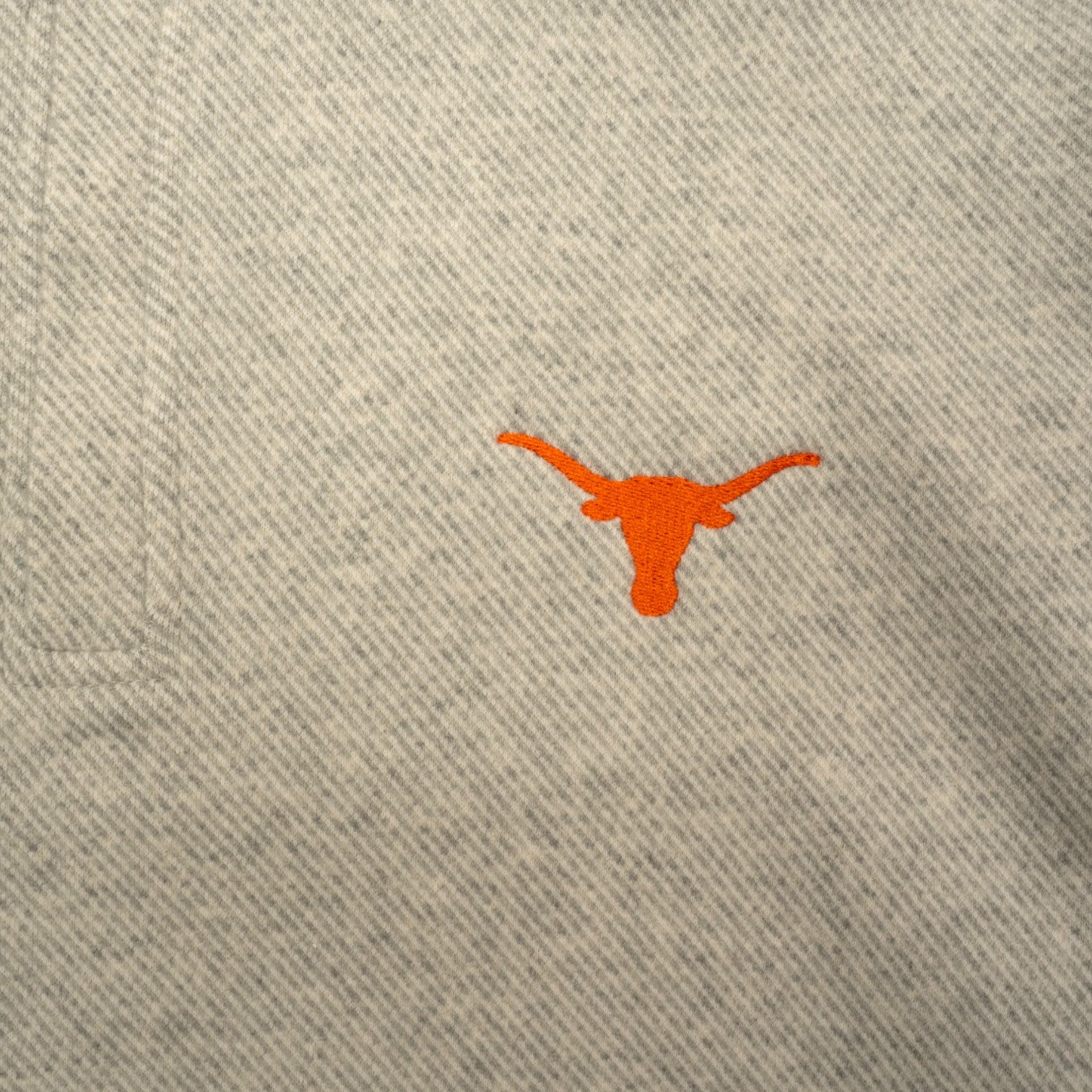 Texas Longhorns Hero Mock Twill Fleece Quarter Zip