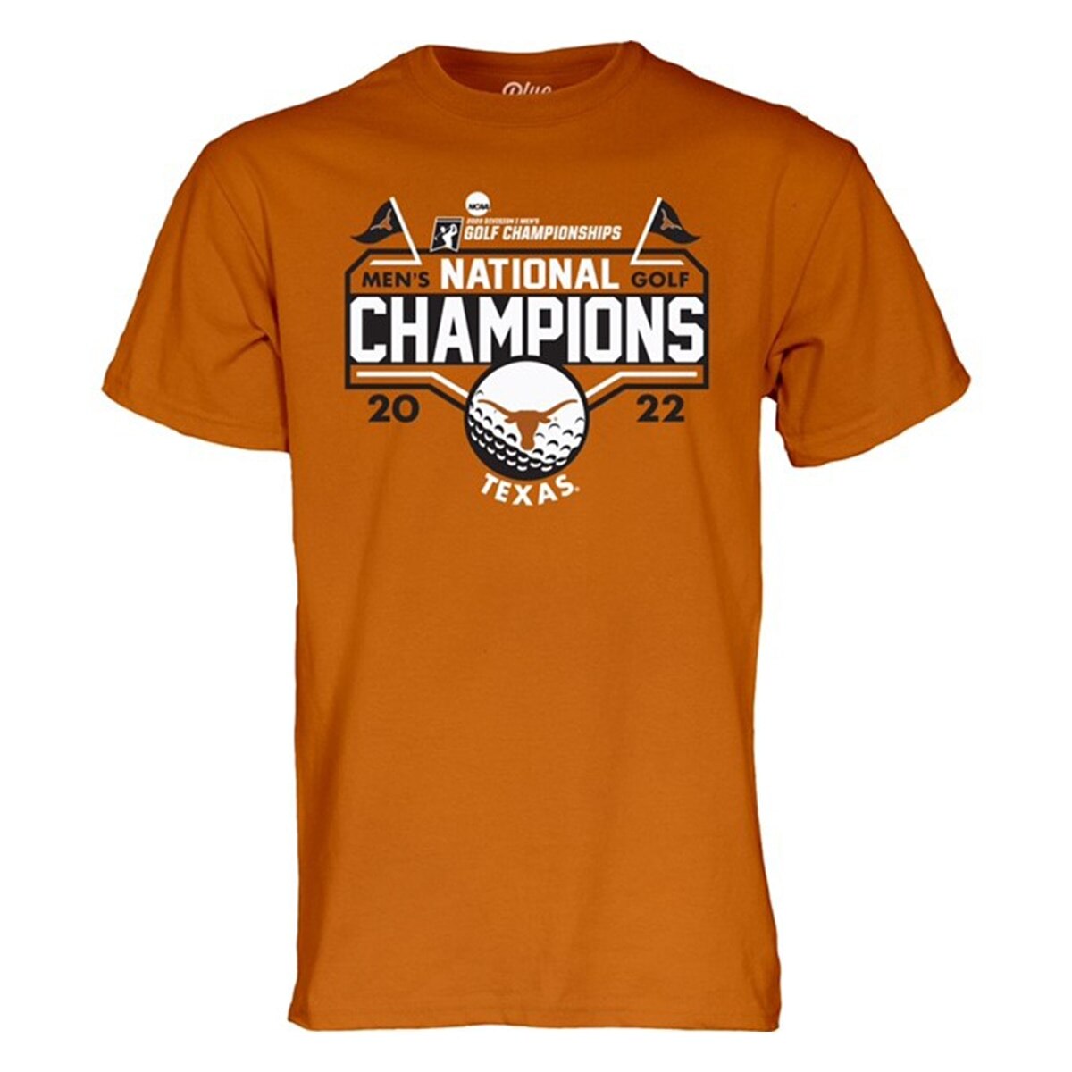 Texas Longhorns 2022 Men's National Golf Champions Tee
