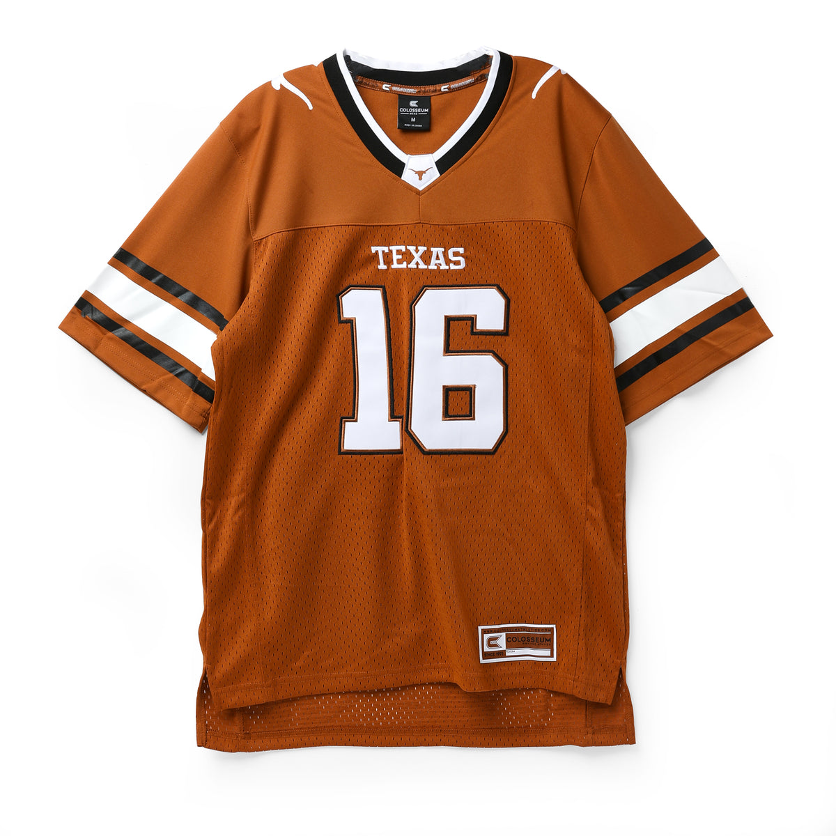 Texas Longhorns NIL Manning Tackle Twill Burnt Orange Jersey