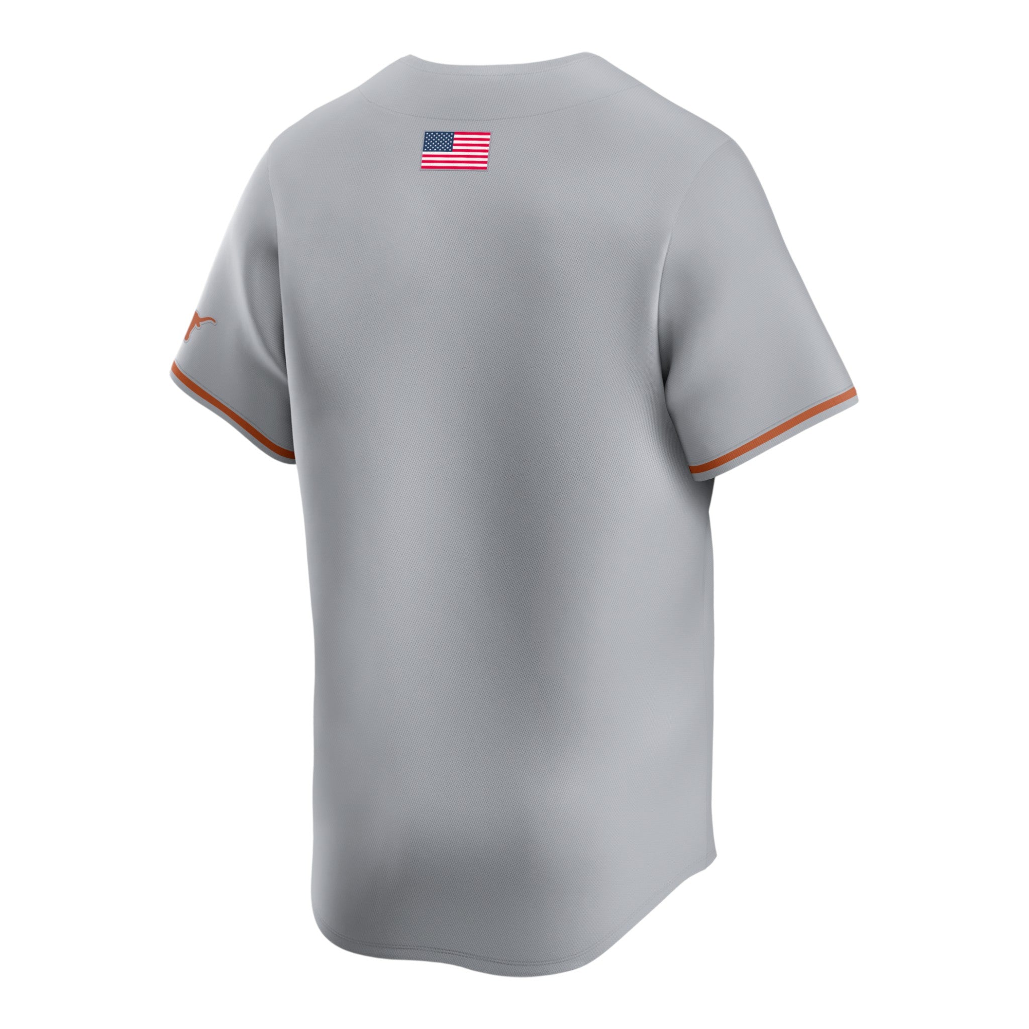 Nike Texas Longhorns Baseball Gray Jersey Gray 