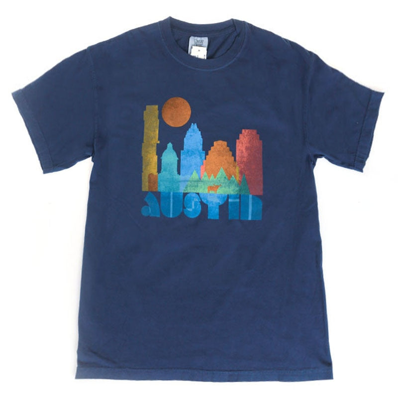 Comfort Colors Austin Overlap Tee