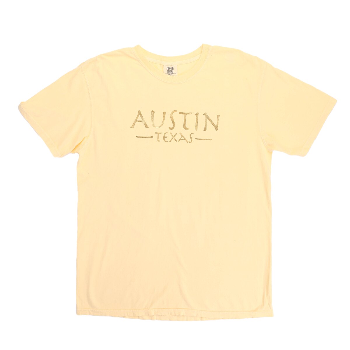 Comfort Colors Austin Gold Skyline Tee