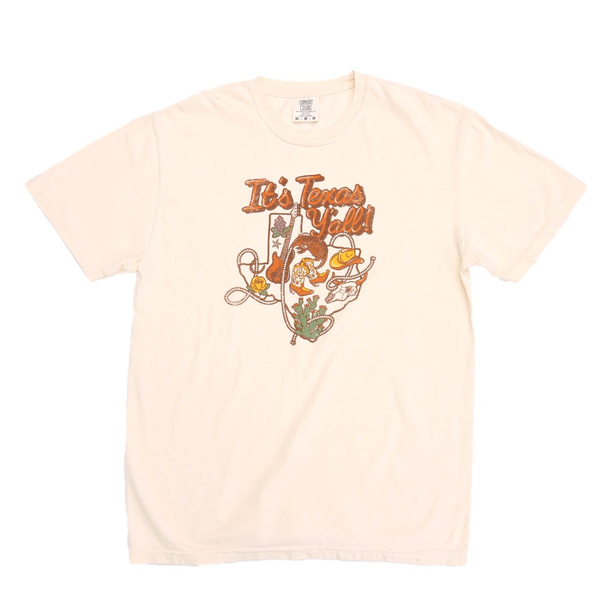 Comfort Colors It's Texas Y'all Tee