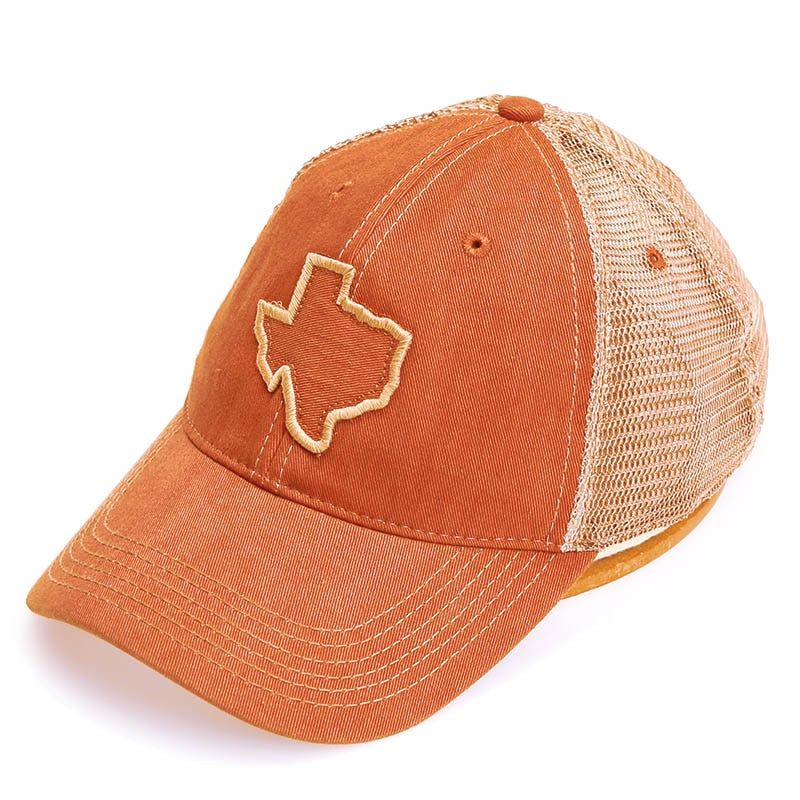 State of Texas Patch Vintage Trucker Hat