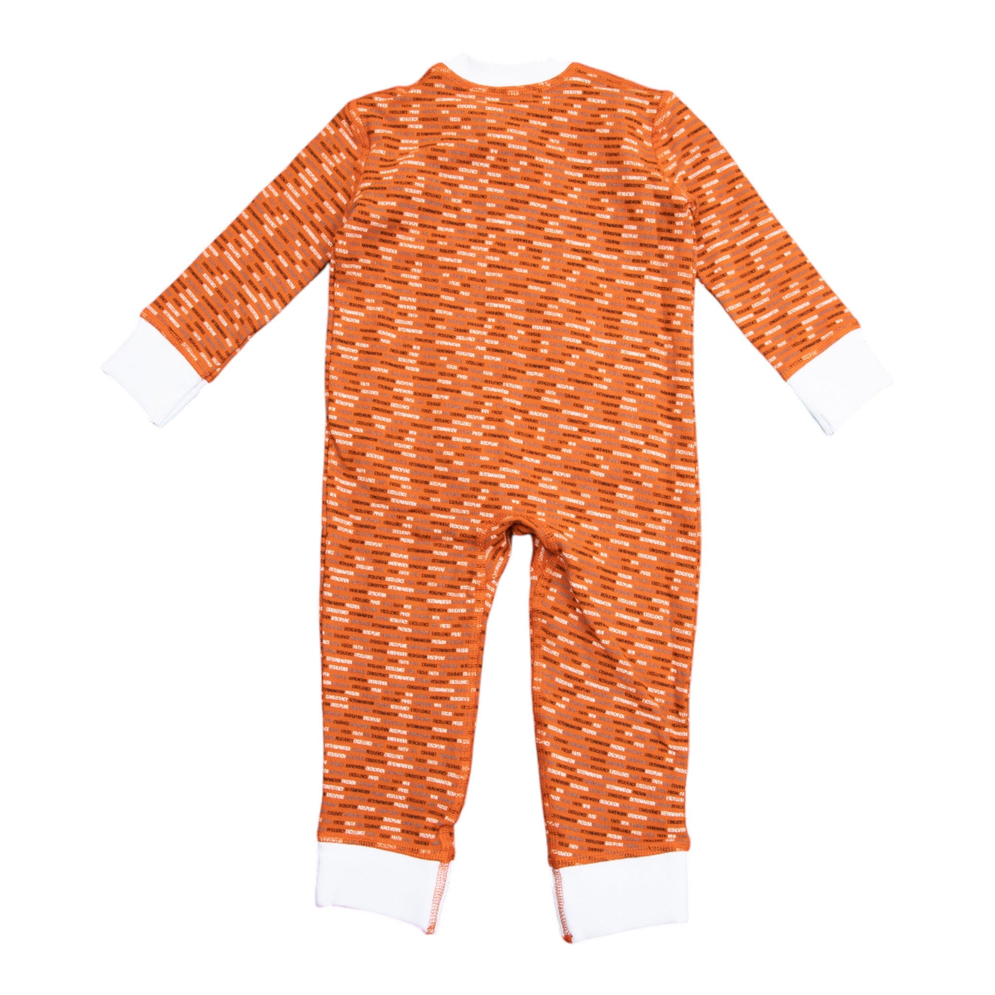 Infant Texas Longhorns Pajama Onesie