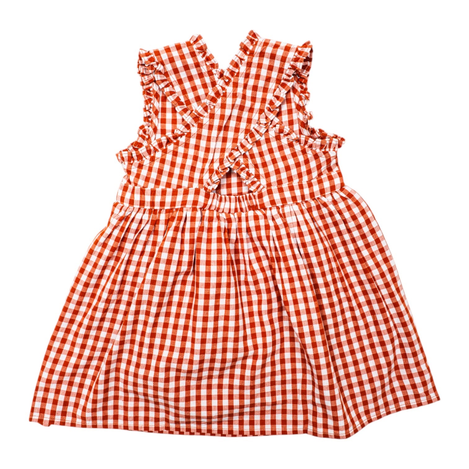Infant Texas Longhorns Alora Gingham Dress