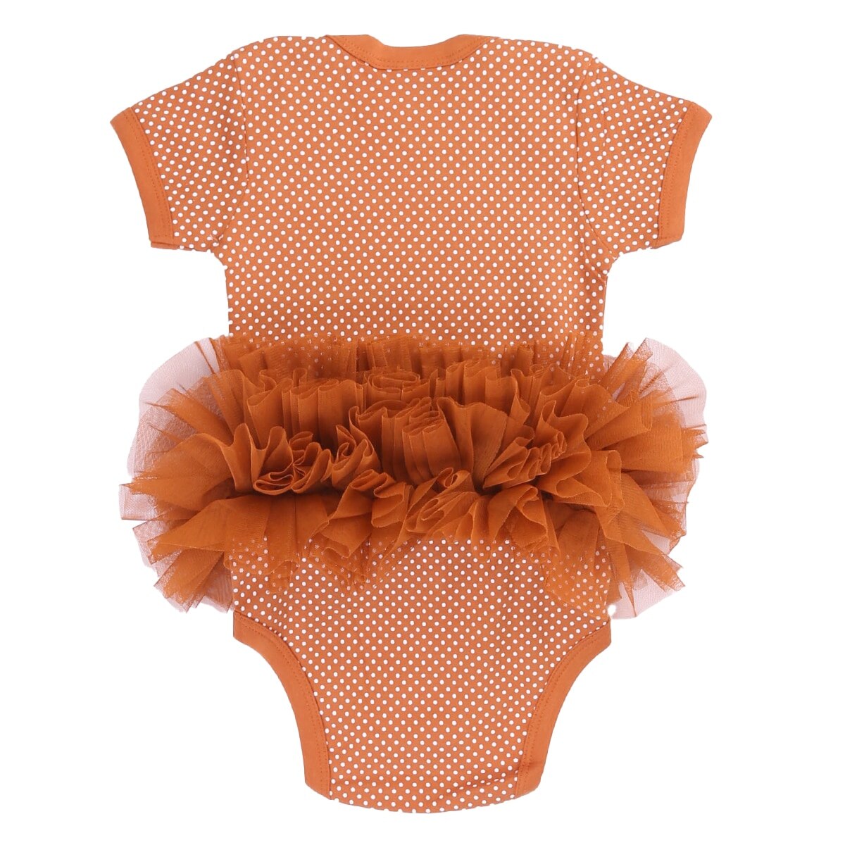 Infant Texas Longhorns Pin Dot Tutu Creeper
