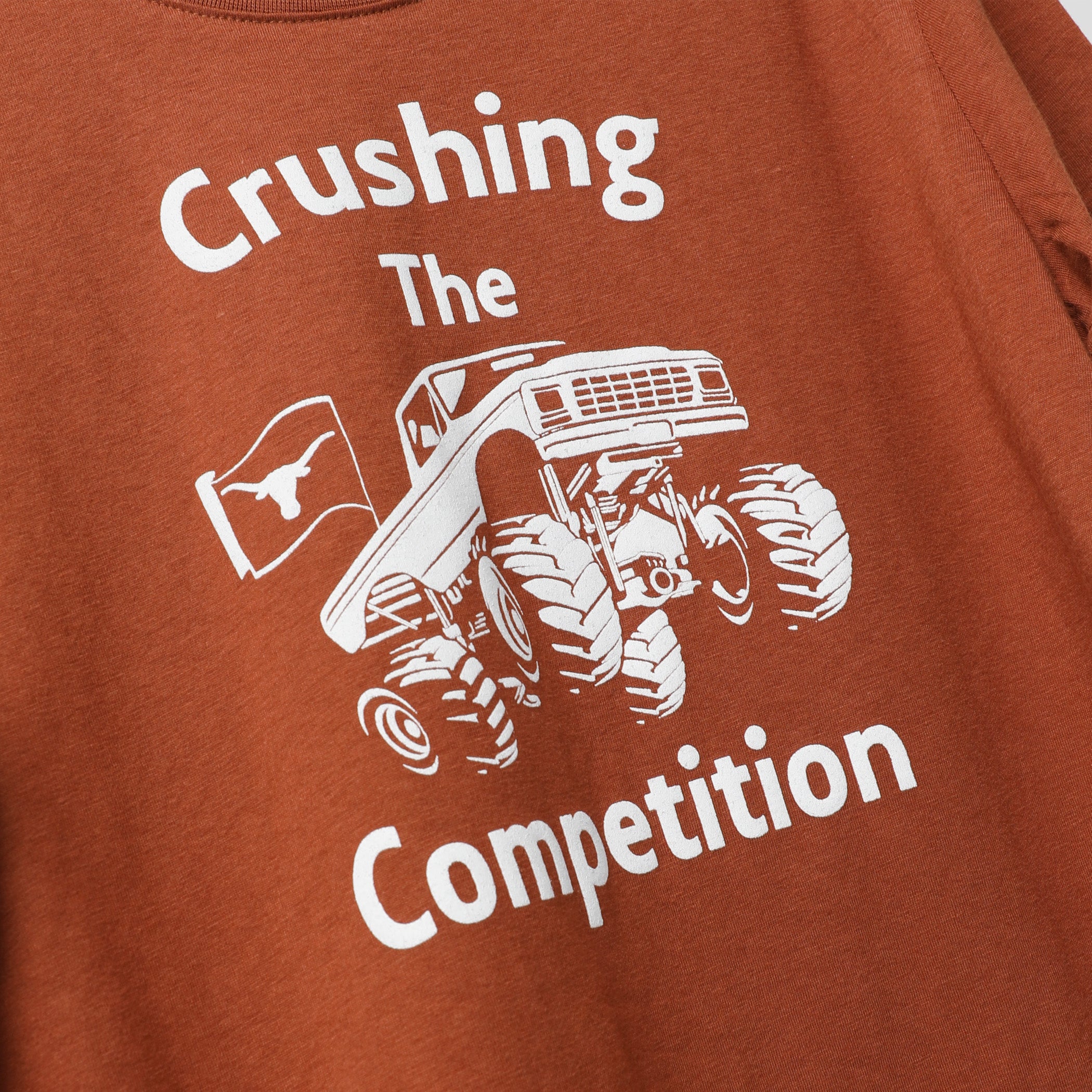 Toddler Texas Longhorns Crushing the Competition Tee