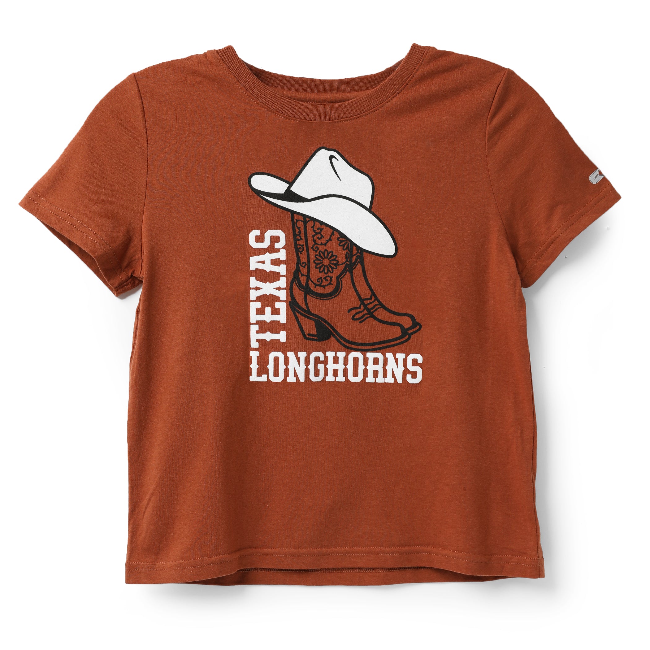 Toddler Texas Longhorns Cowboy Boots and Hat Tee
