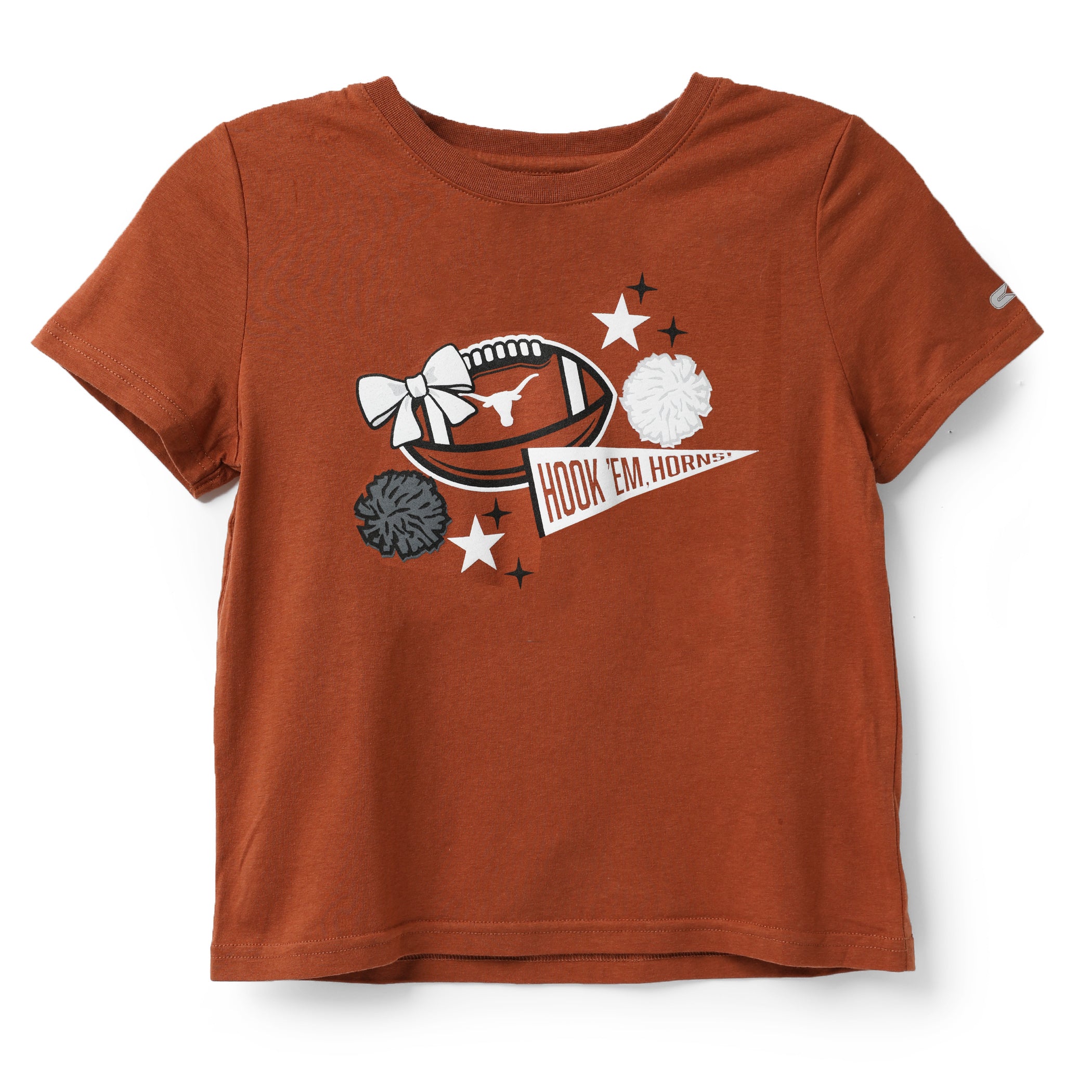 Toddler Texas Longhorns Football Cheer Tee
