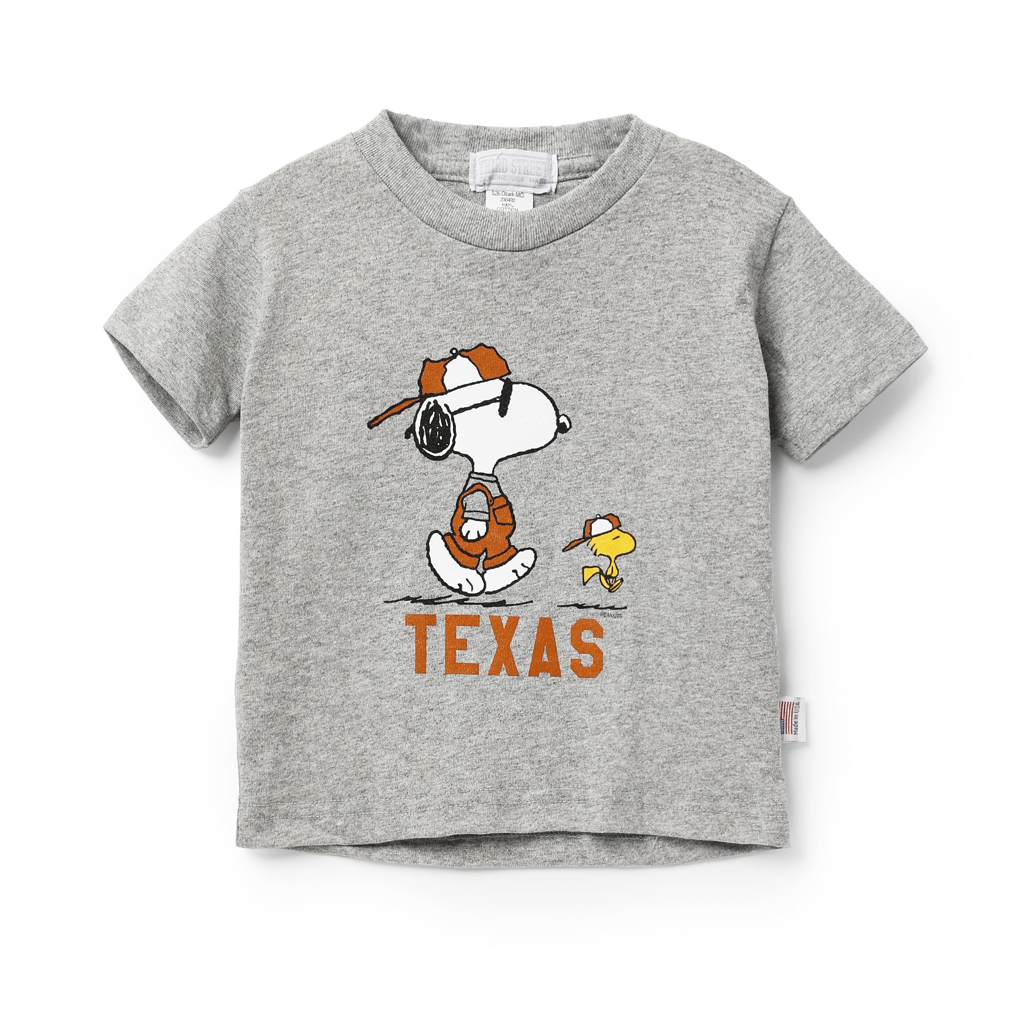 Toddler Texas Longhorns Snoopy Strut Tee