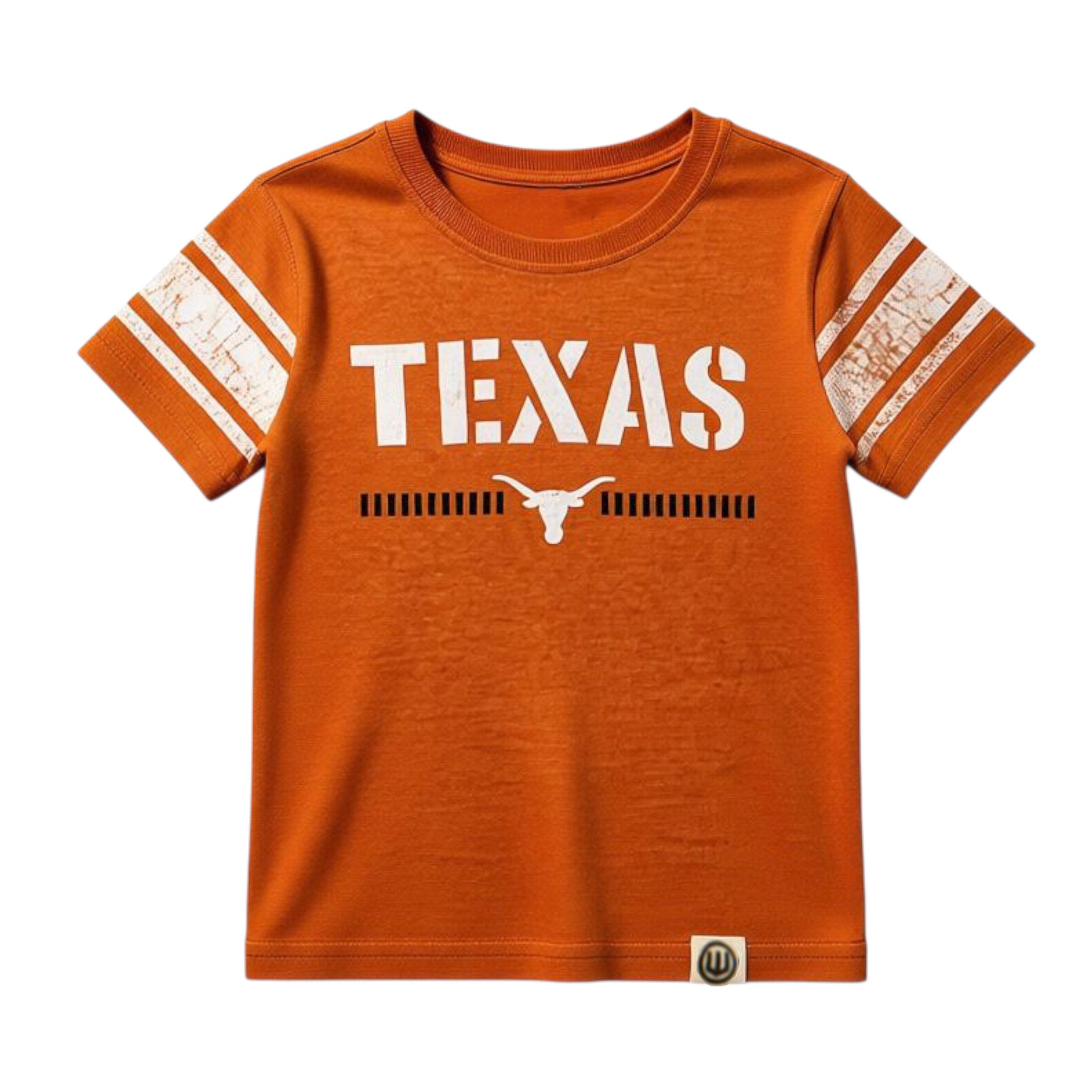 Toddler Texas Longhorns Football Jersey Tee