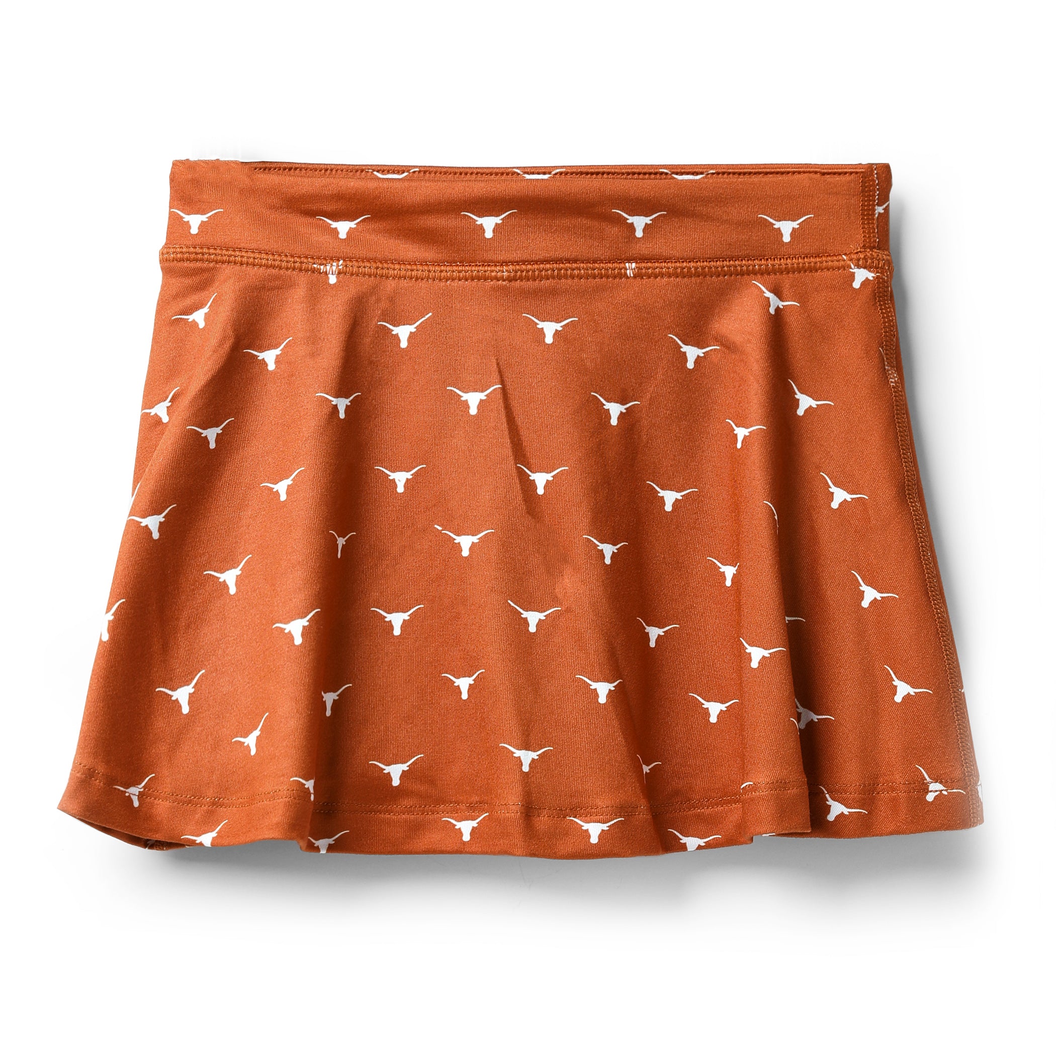 Toddler ZooZatZ Texas Longhorns All Over Print Flowy Skort