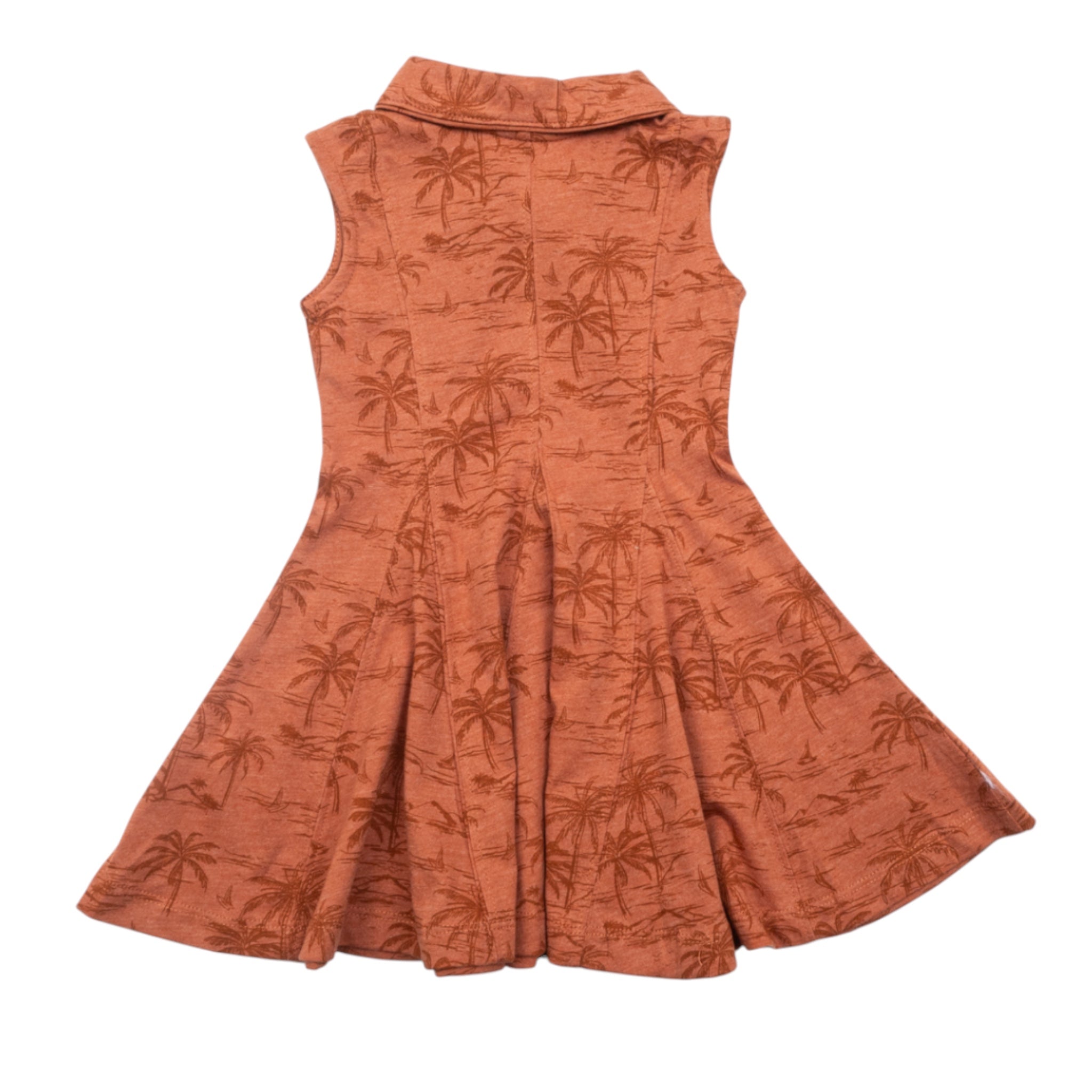 Toddler Texas Longhorns Joy Polo Dress Burnt Orange