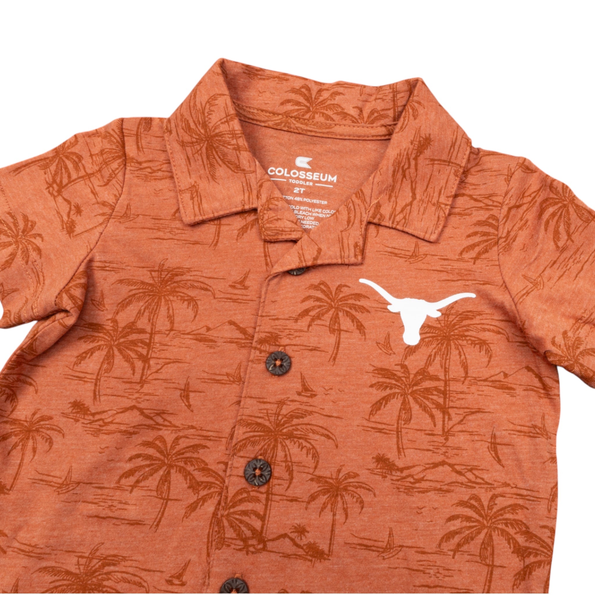 Toddler Texas Longhorns Bloofy Camp Set Burnt Orange