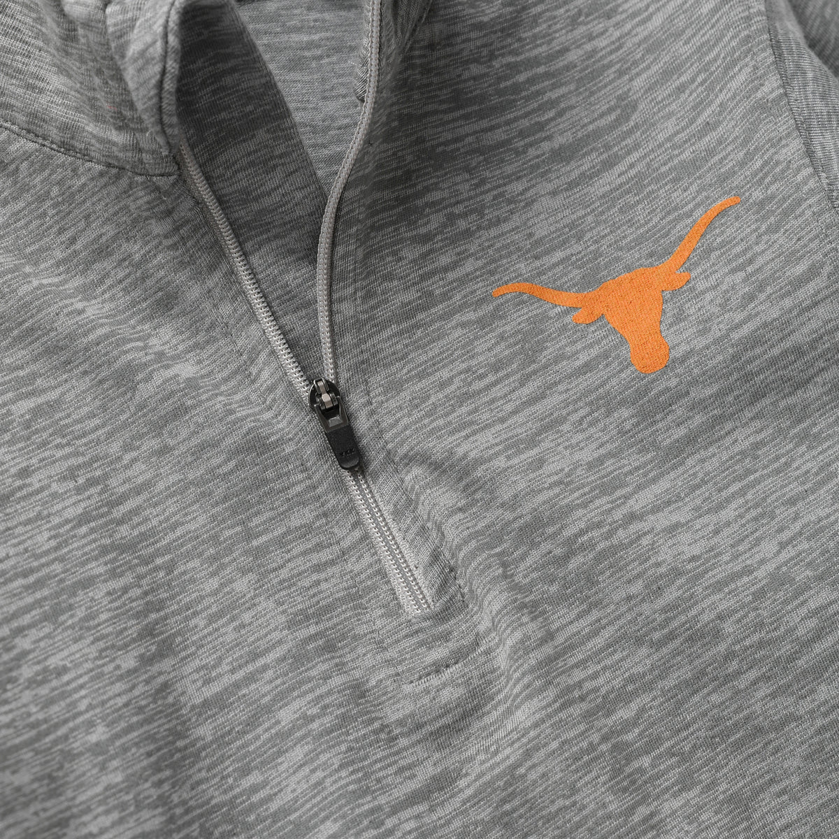 Toddler Texas Longhorns Cloudy Yarn Quarter Zip