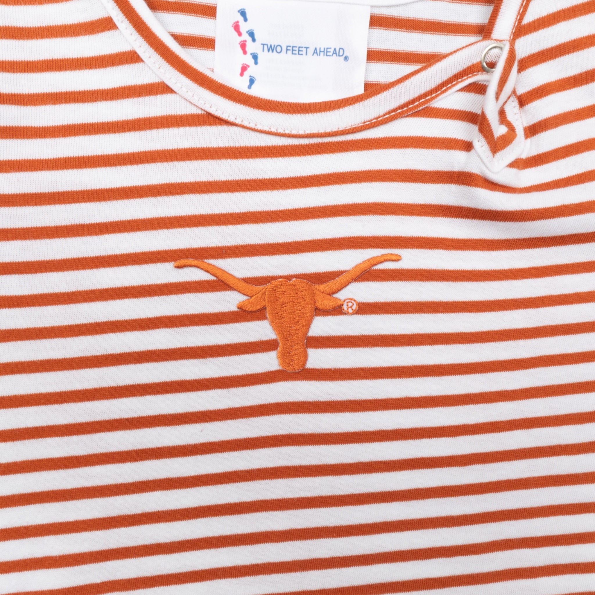 Toddler Texas Longhorns Keyhole Ruffle Dress