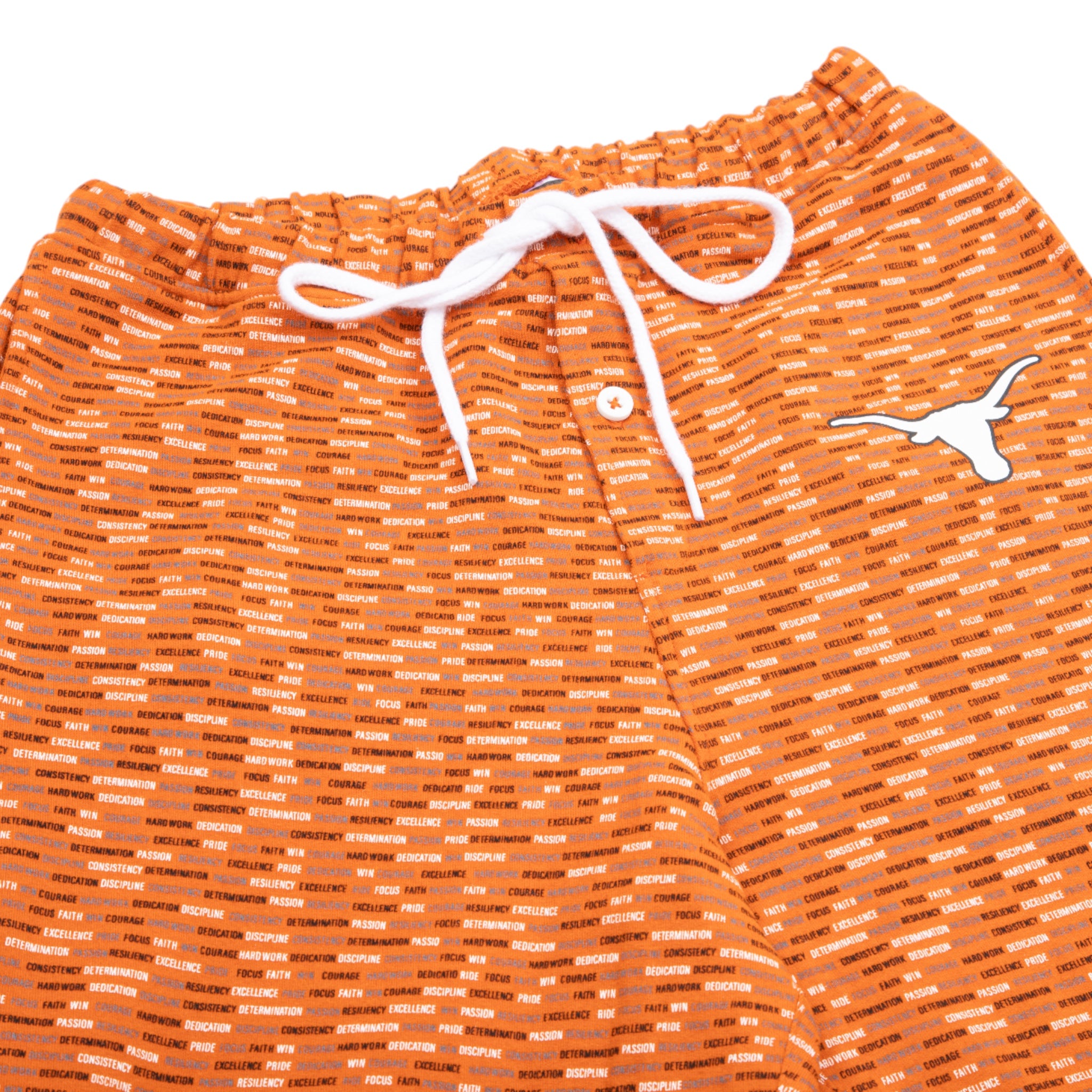 Youth Texas Longhorns Long Sleeve Button Down Pajama Set