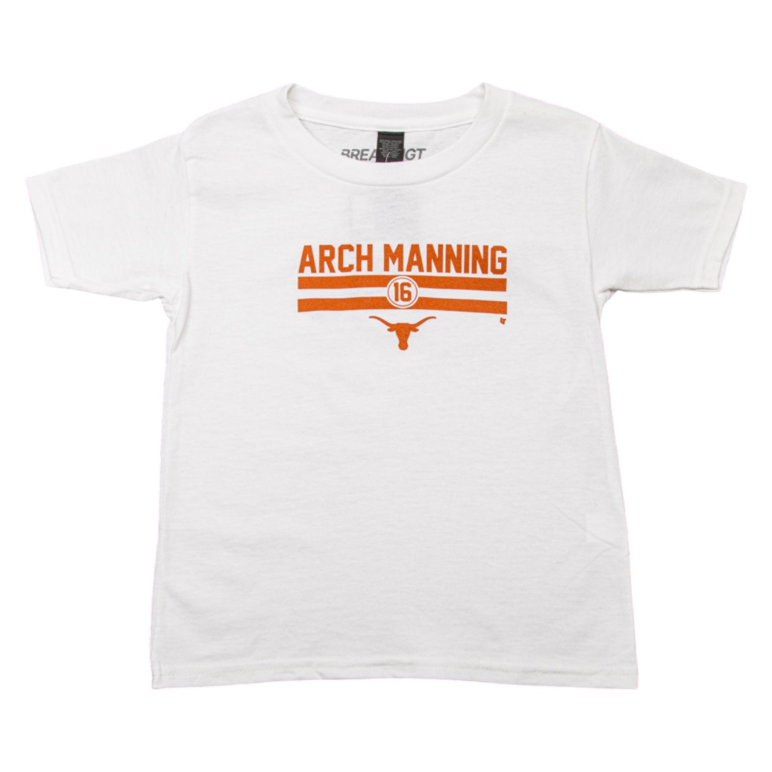 Toddler Texas Longhorns Arch Manning 16 Stripe Tee