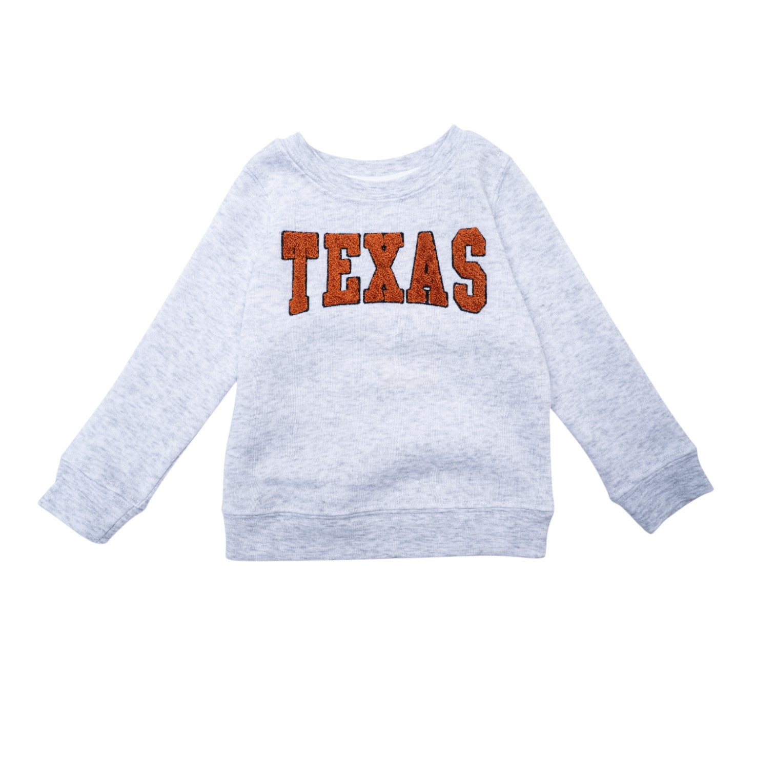 Toddler Texas Chenille Crew Sweatshirt