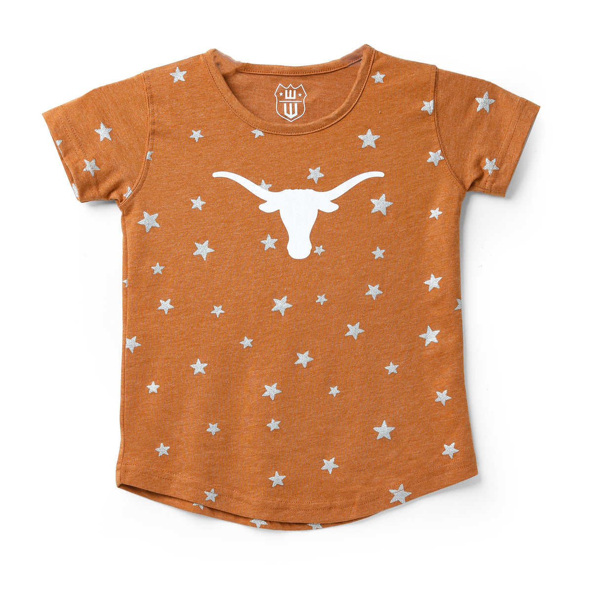 Toddler Texas Longhorns All Over Star Short Sleeve Tee