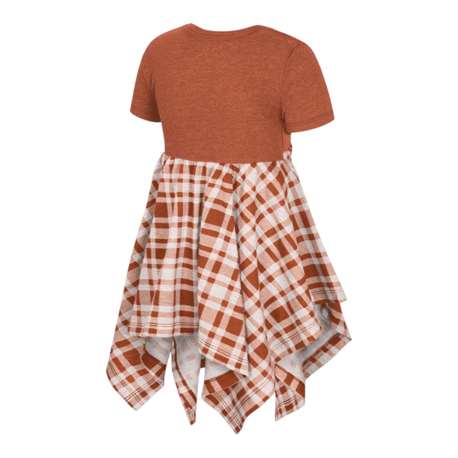 Toddler Texas Longhorns Plaid Dress