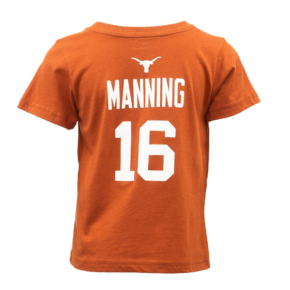Toddler Texas Longhorns Arch Manning Number 16 Tee