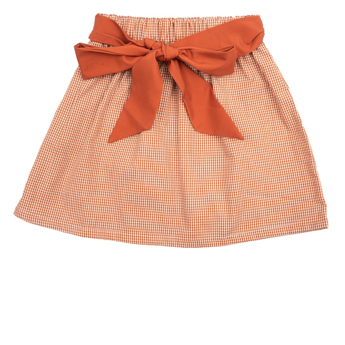 Toddler Texas Longhorns Sophie Gingham Skirt