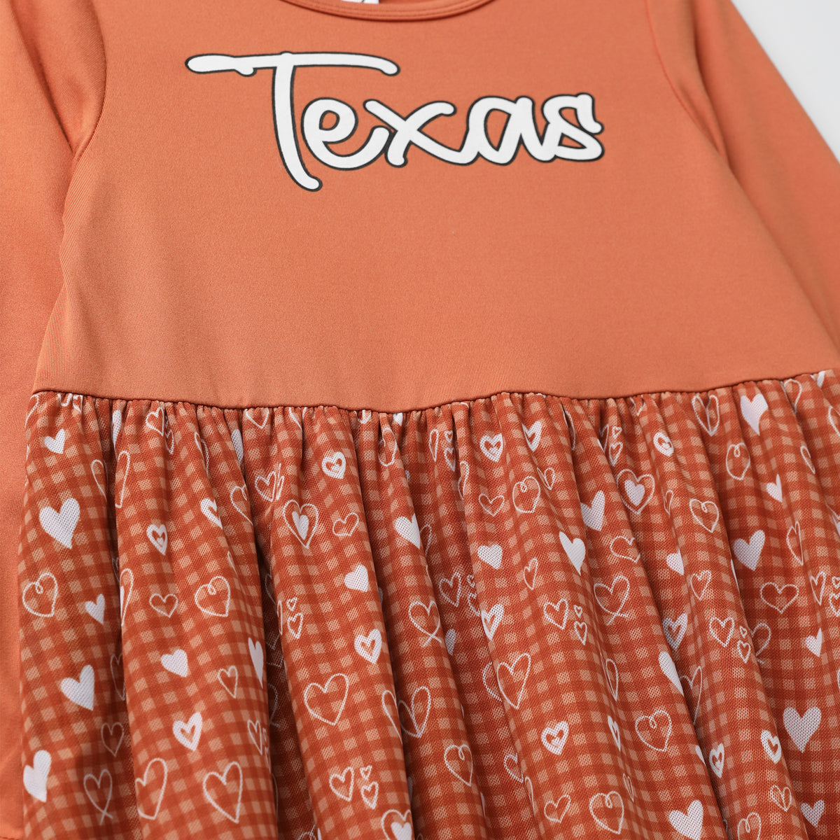 Toddler ZooZatZ Texas Longhorns Ballerina Dress