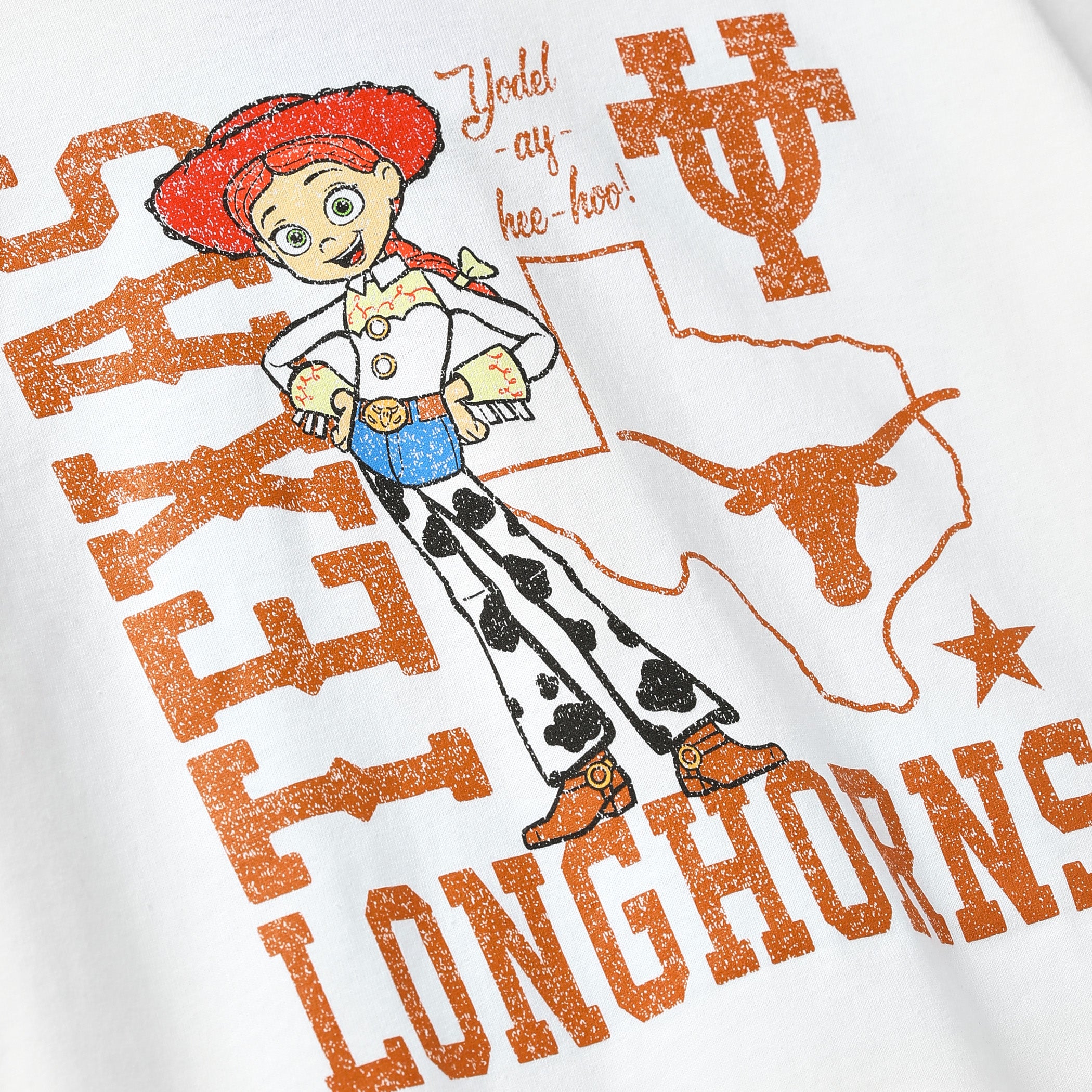 Youth Texas Longhorns Toy Story Jessie Yodels Tee
