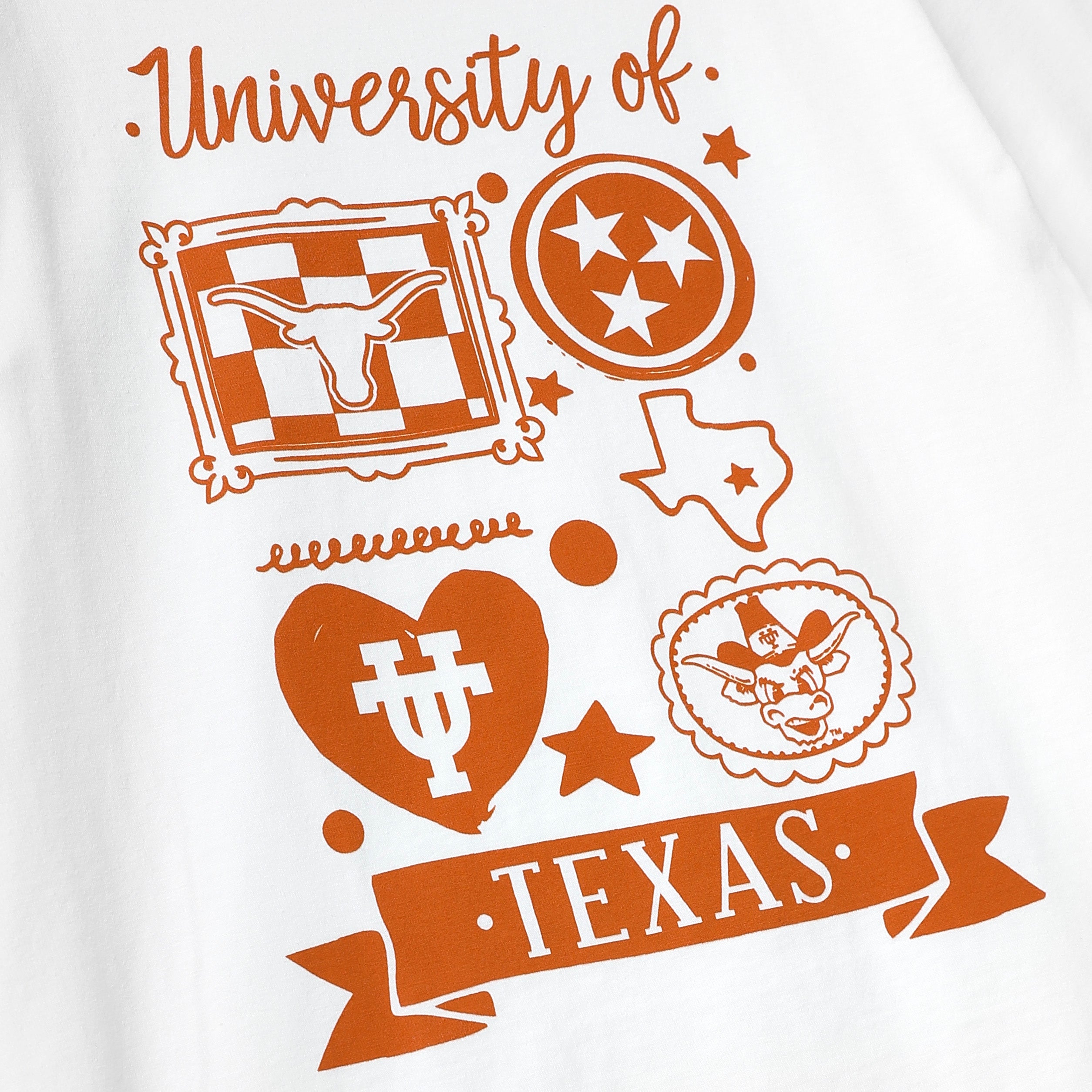 Youth University of Texas Frames ComfortWash Tee