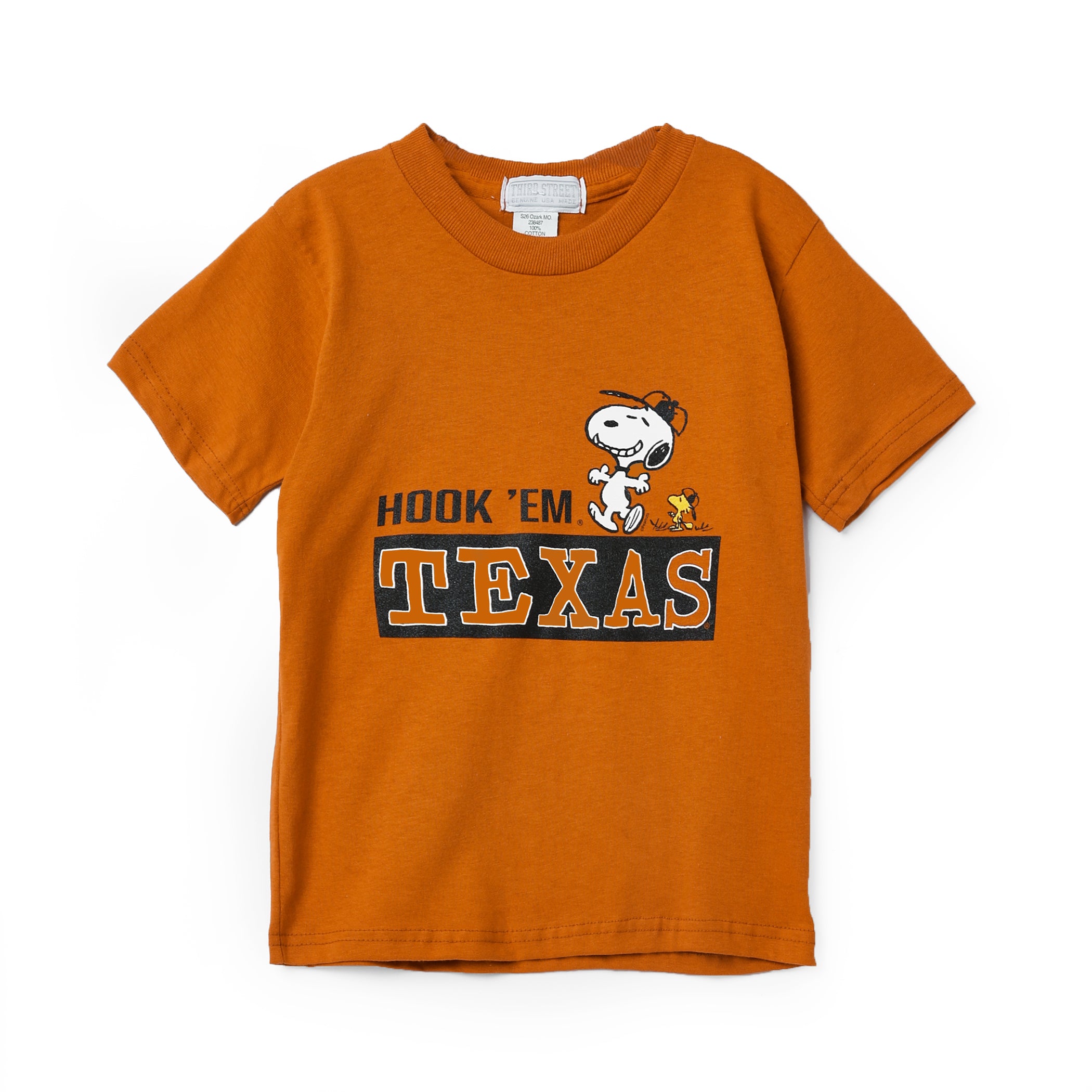 Youth Texas Longhorns Snoopy Field Day Tee