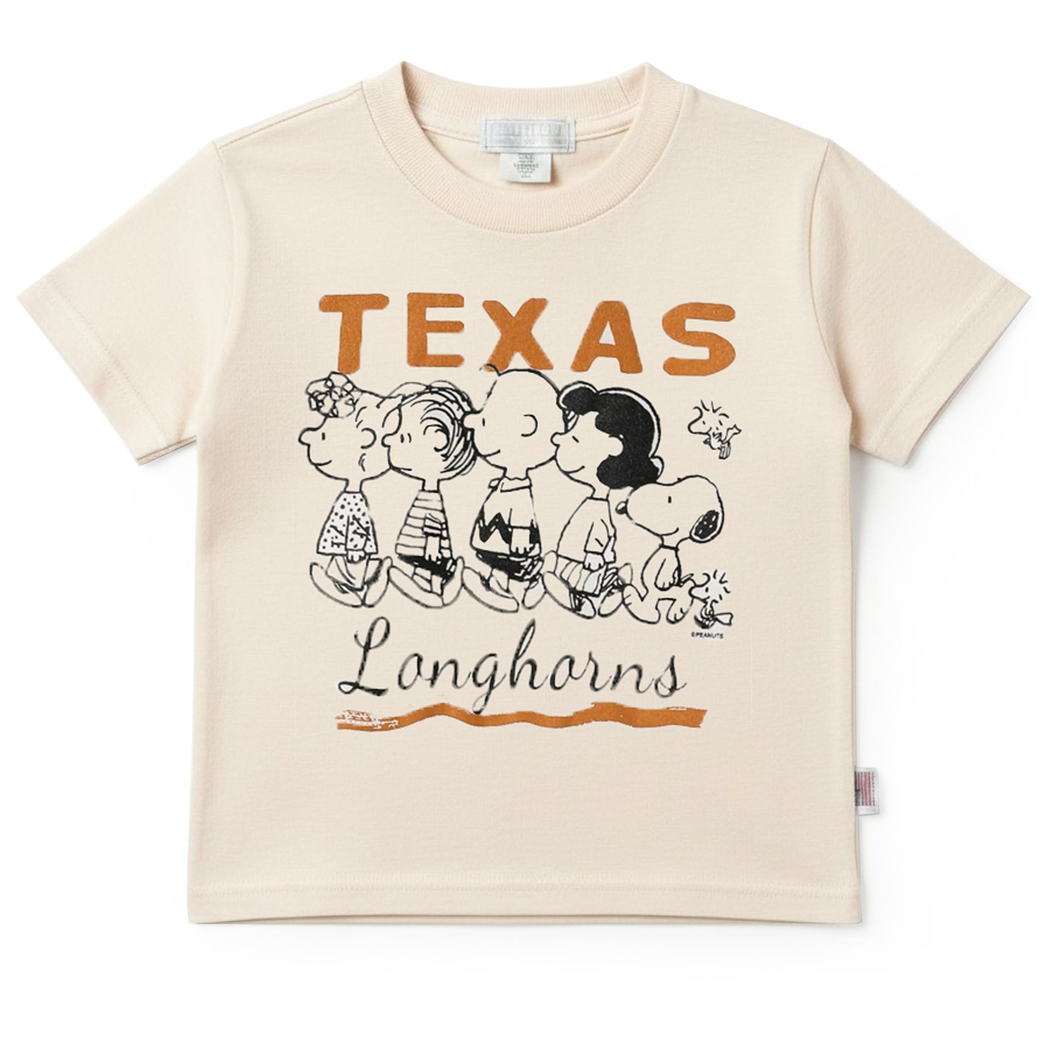 Youth Texas Longhorns Snoopy Group Tee