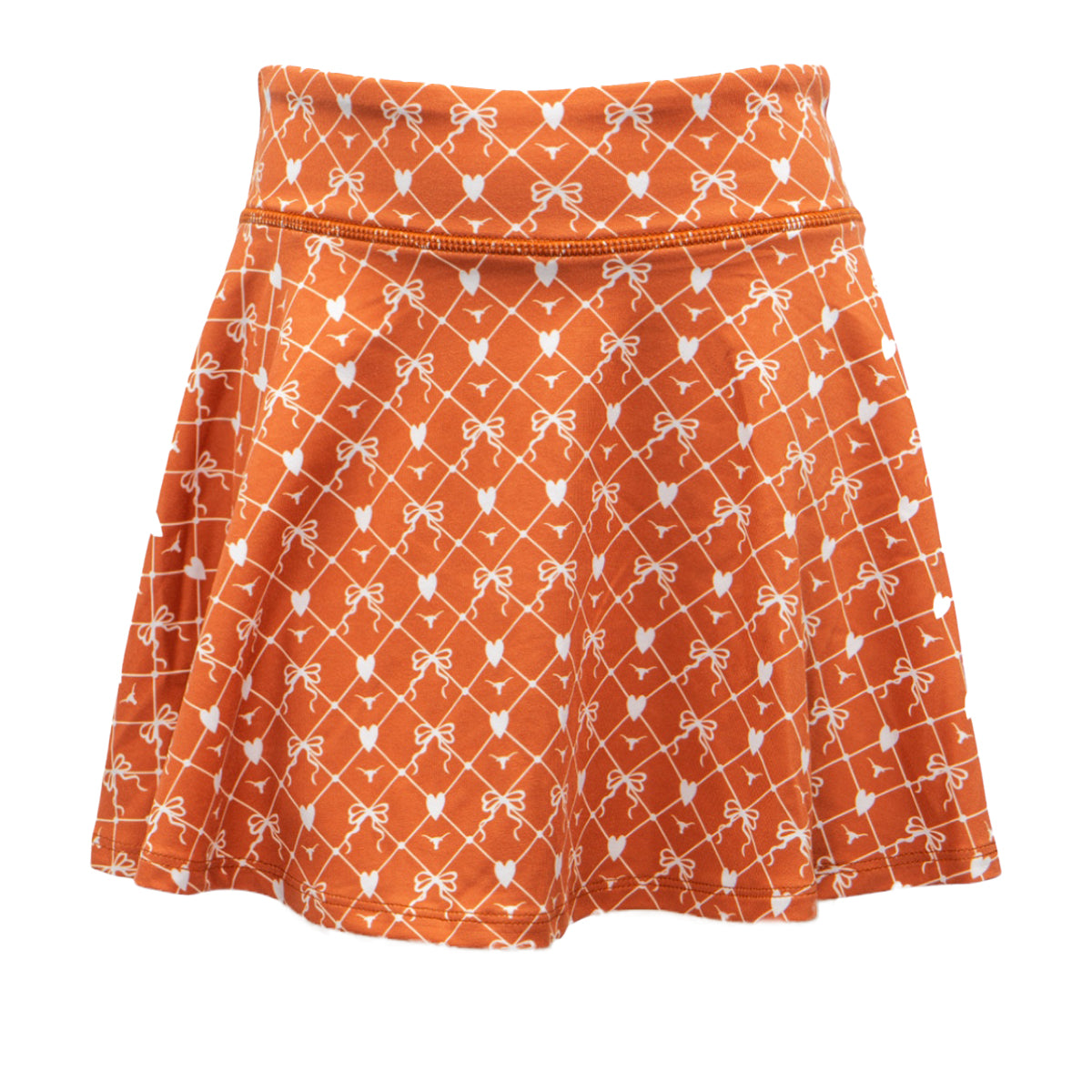 Youth ZooZatZ Texas Longhorns Flowy Skort