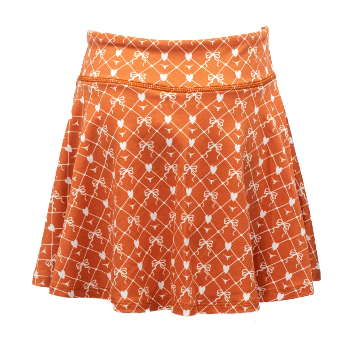 Youth ZooZatZ Texas Longhorns Flowy Skort | University Co-op