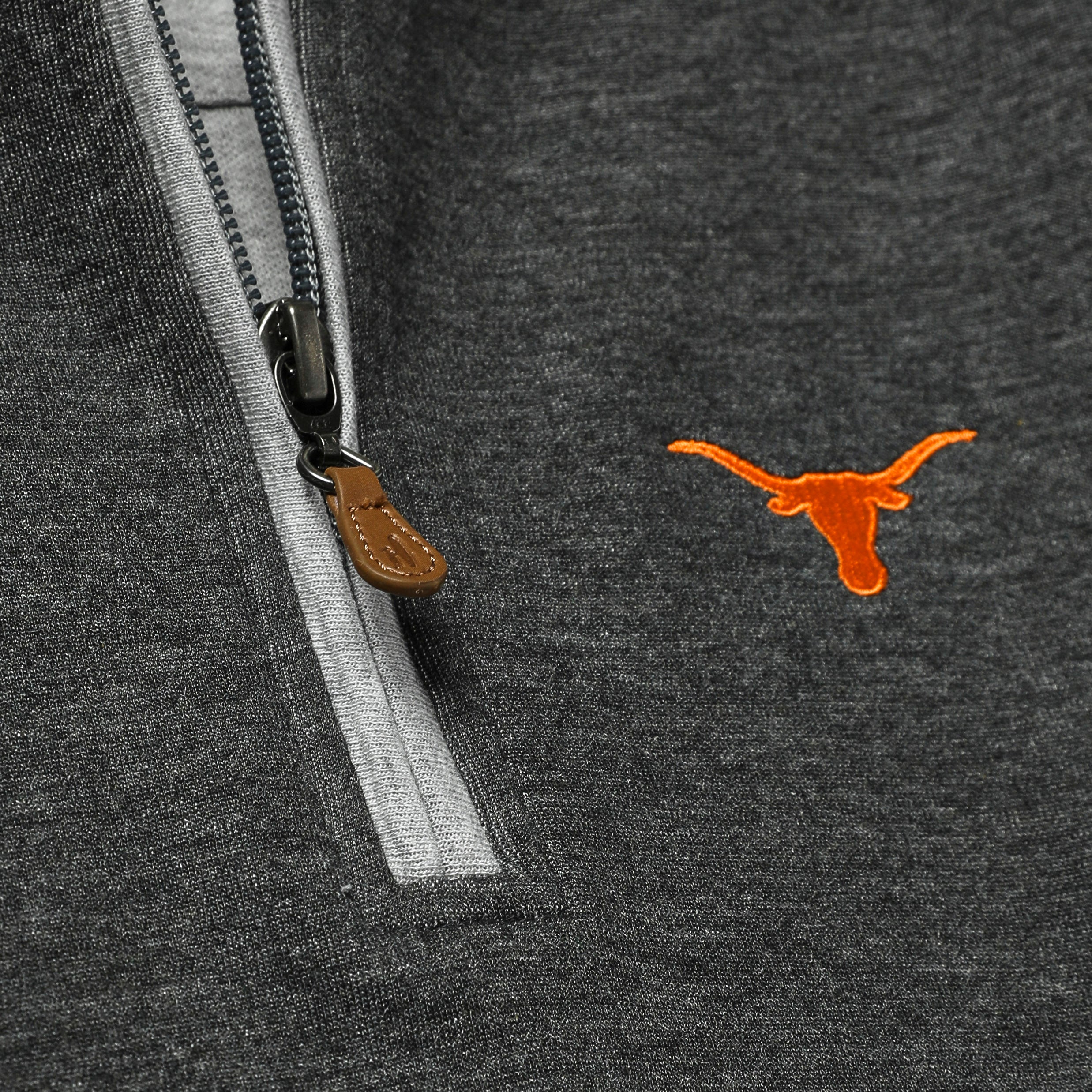 Youth Johnnie-O Texas Longhorns Sully Half Zip Pullover