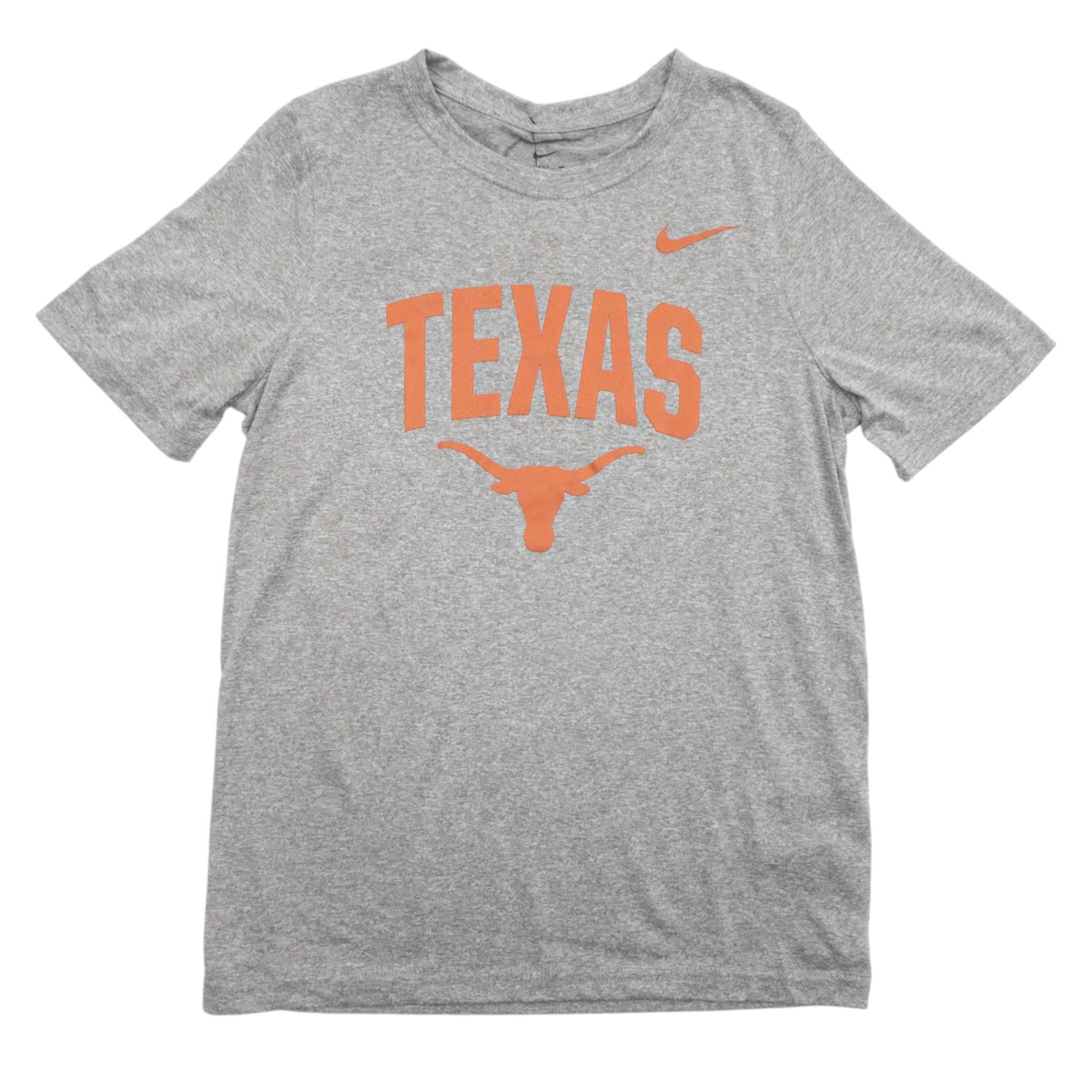 Youth Nike Texas Longhorns Arch Dri-FIT Tee Dark Gray