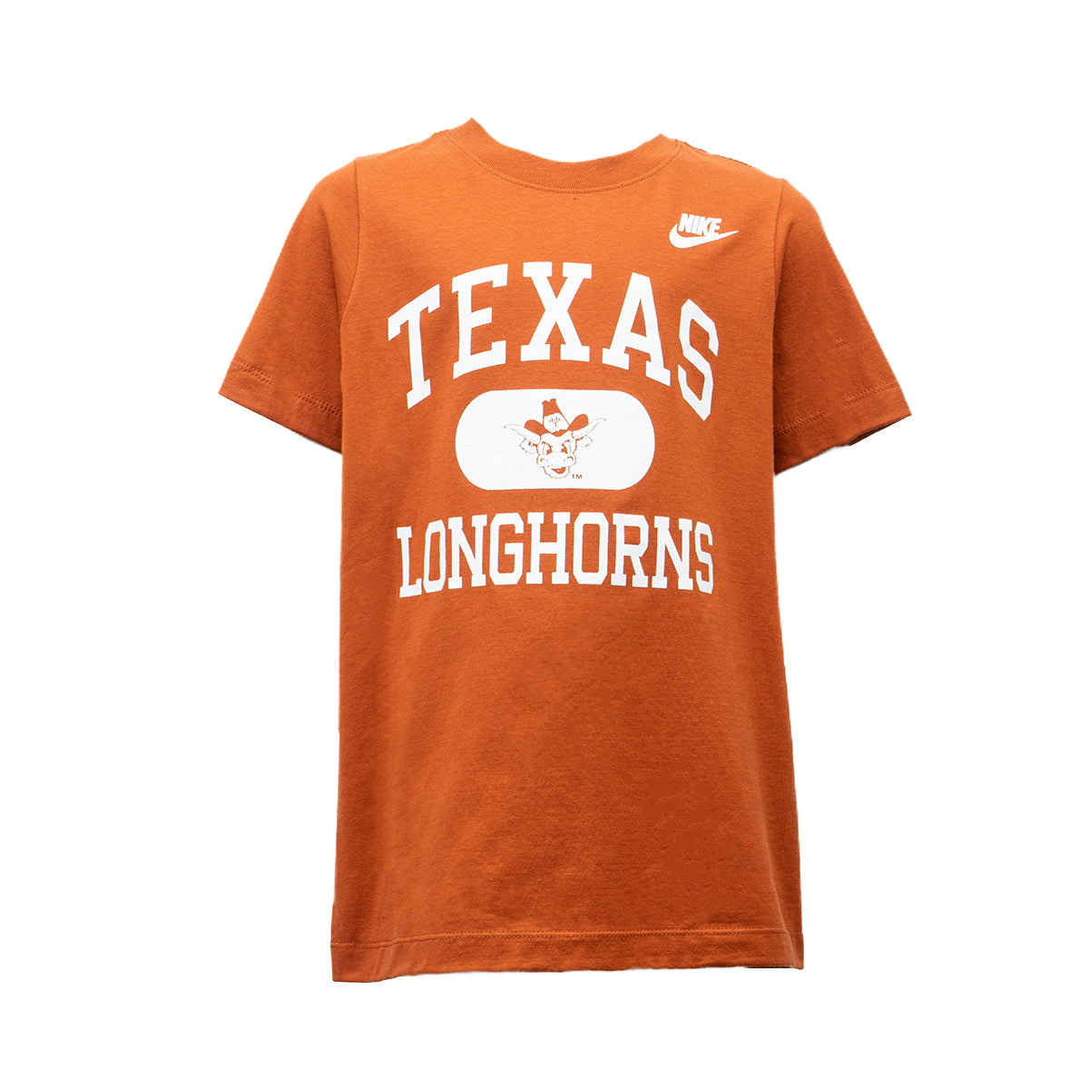 Youth Nike Texas Longhorns Vault Disk Cotton Tee