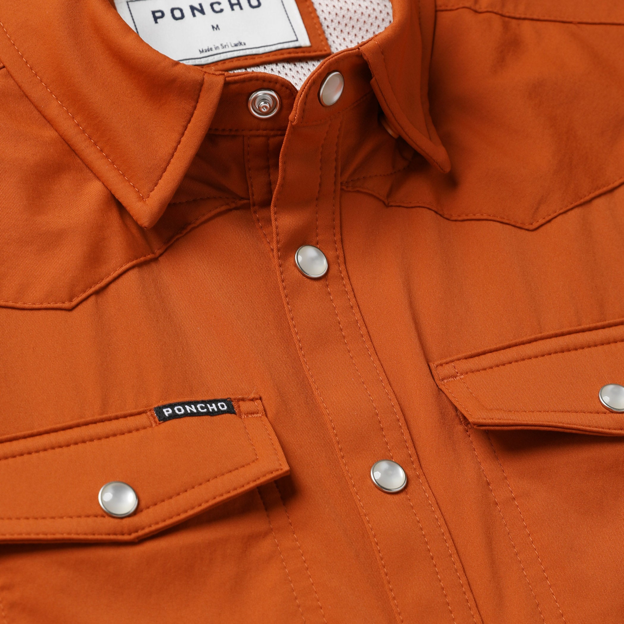 Youth Poncho The Spur Short Sleeve Pearl Snap