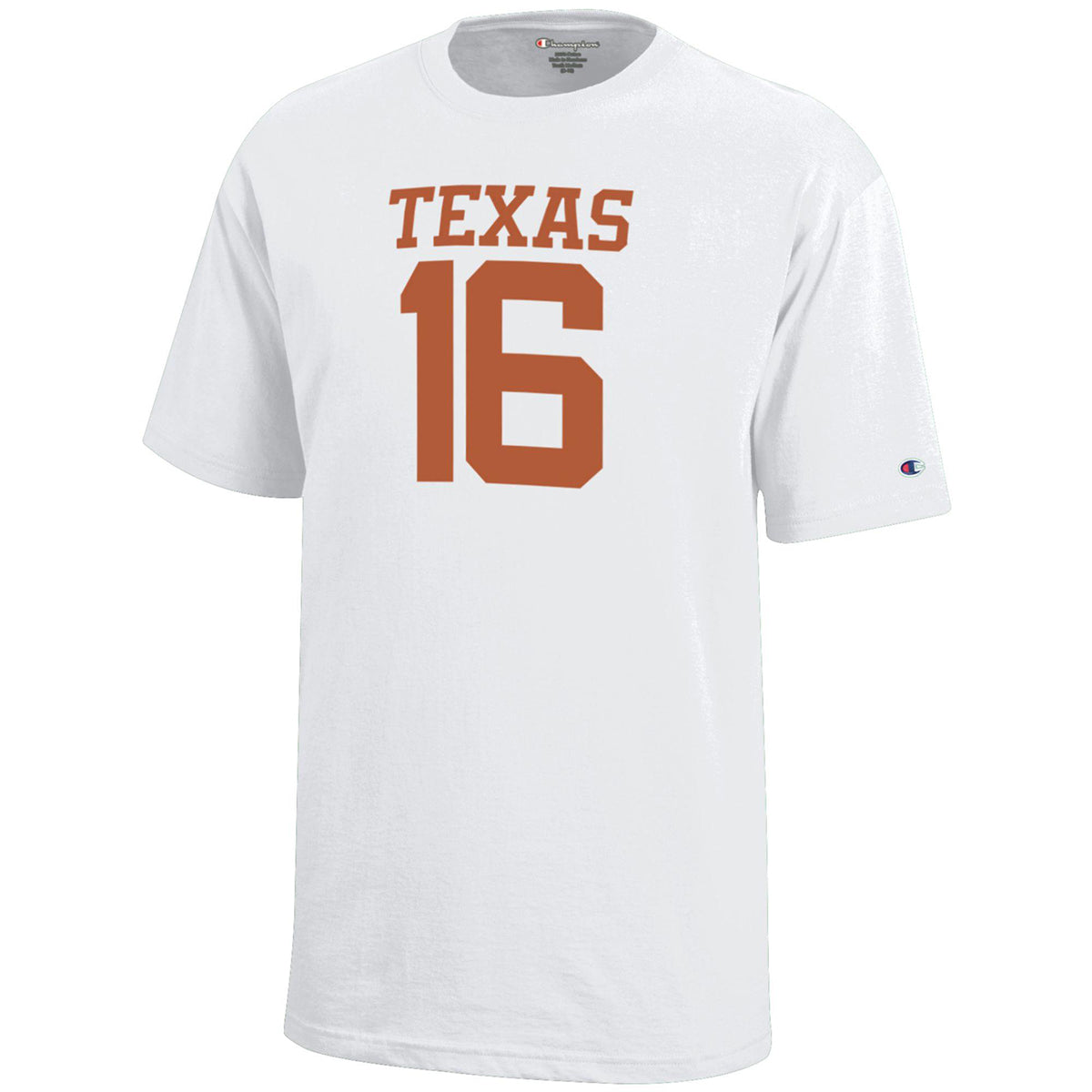 Youth Texas Longhorns NIL 16 Manning Tee