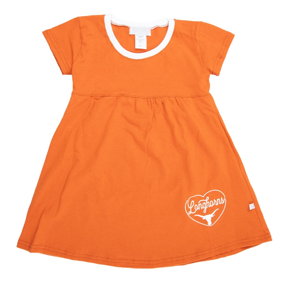 Youth Texas Longhorns Tee Shirt Dress