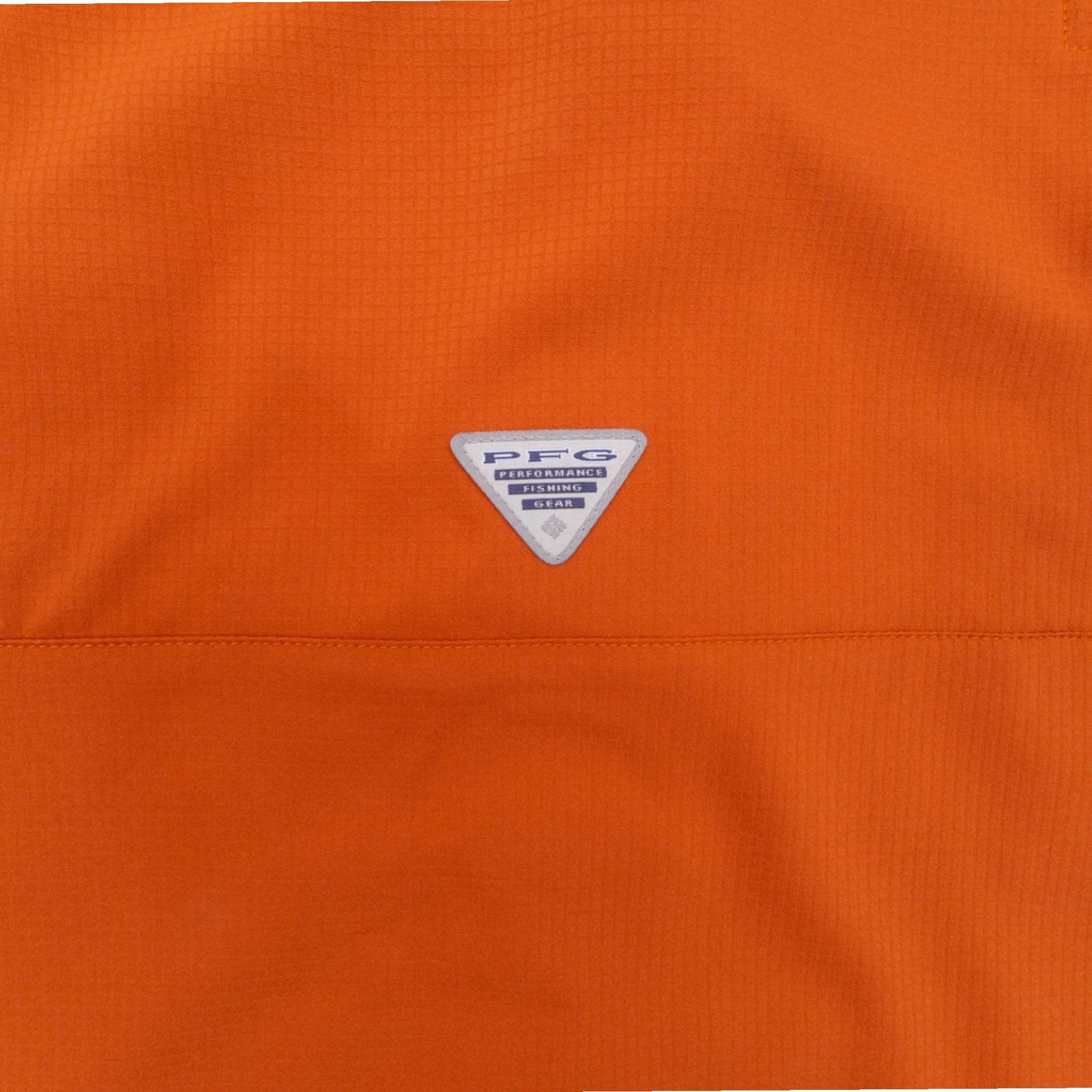 Youth Columbia Texas Longhorns Tamiami Short Sleeve Shirt Burnt Orange