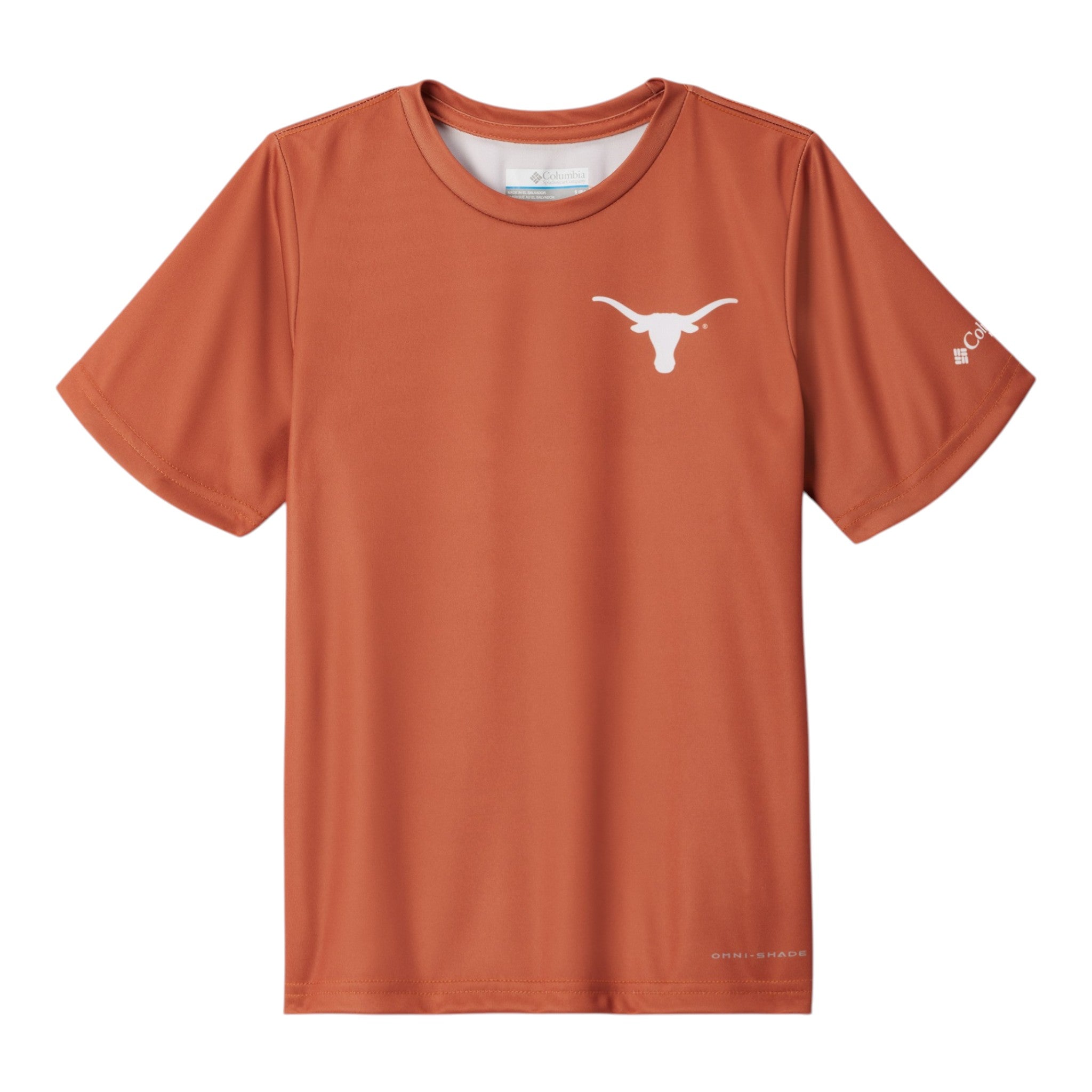 Youth Columbia Texas Longhorns Terminal Tackle Map Tee