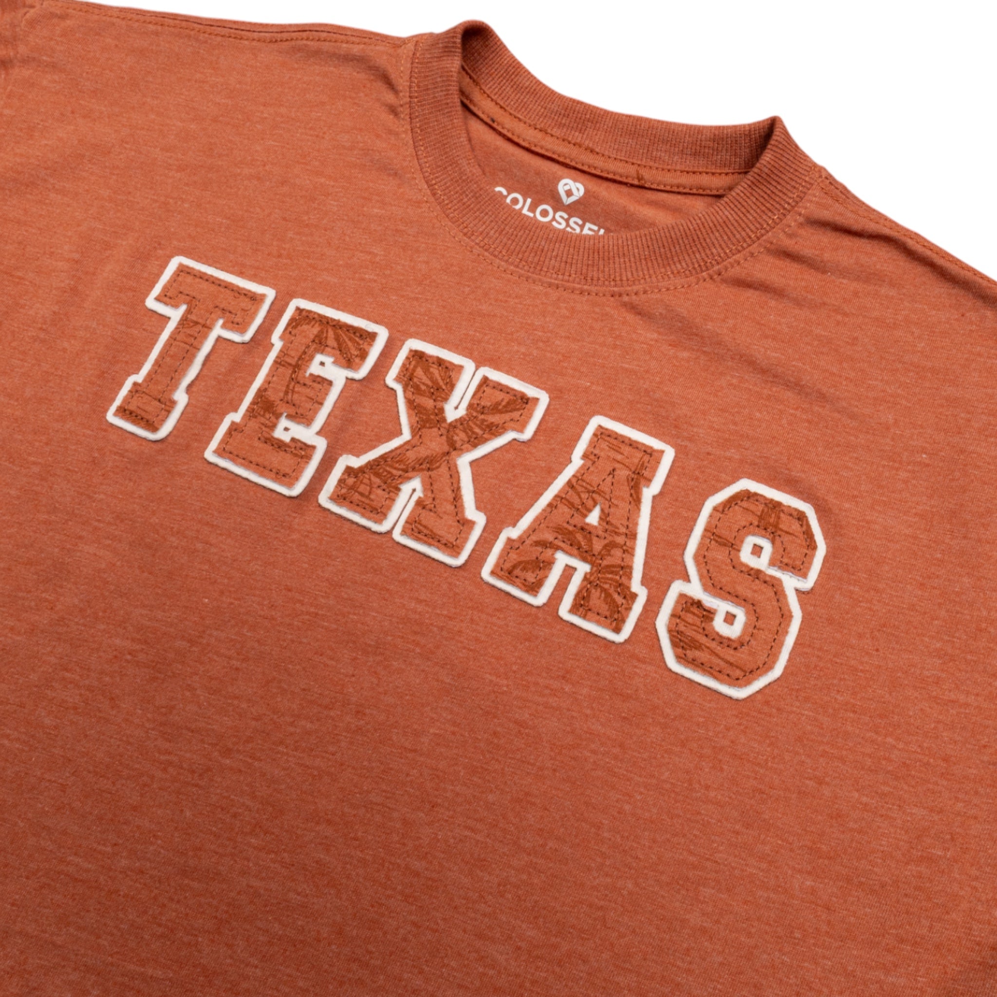 Youth Texas Longhorns Joy Short Sleeve Tee Burnt Orange
