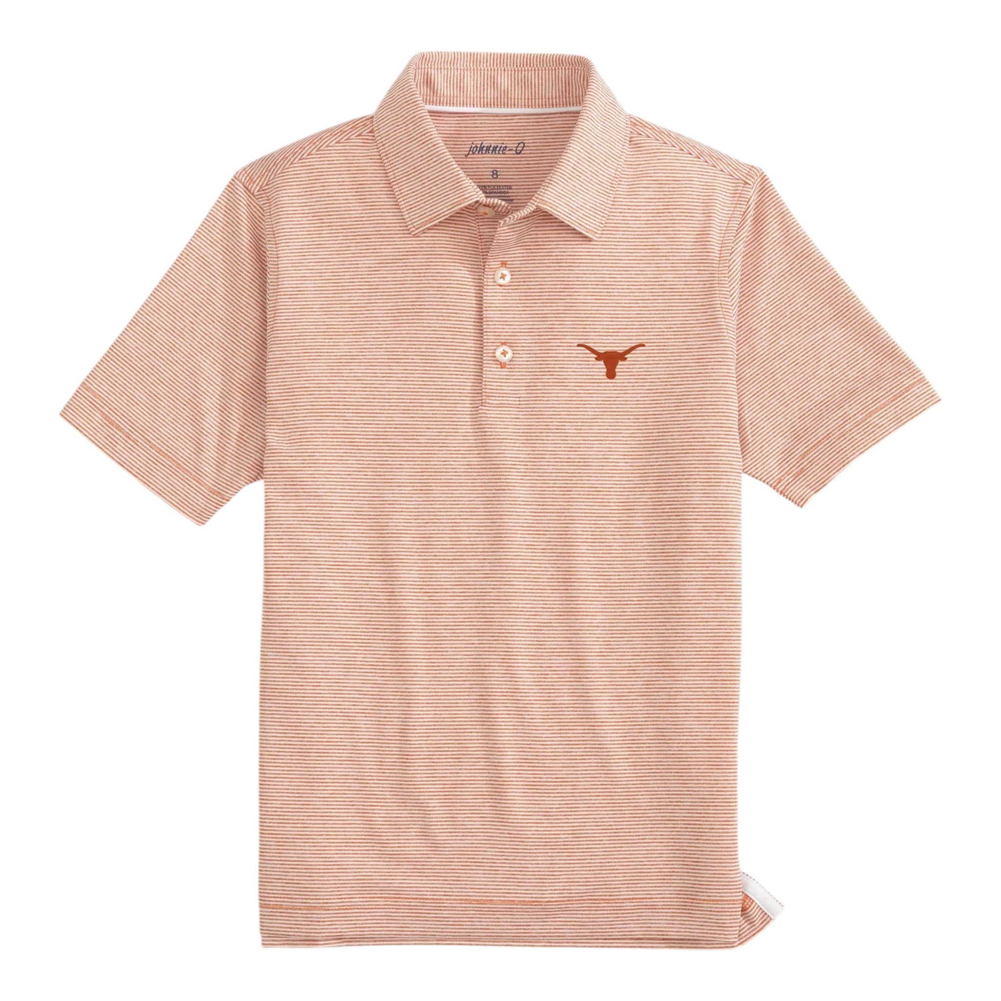 Youth Johnnie-O Texas Longhorns Lyndon Polo