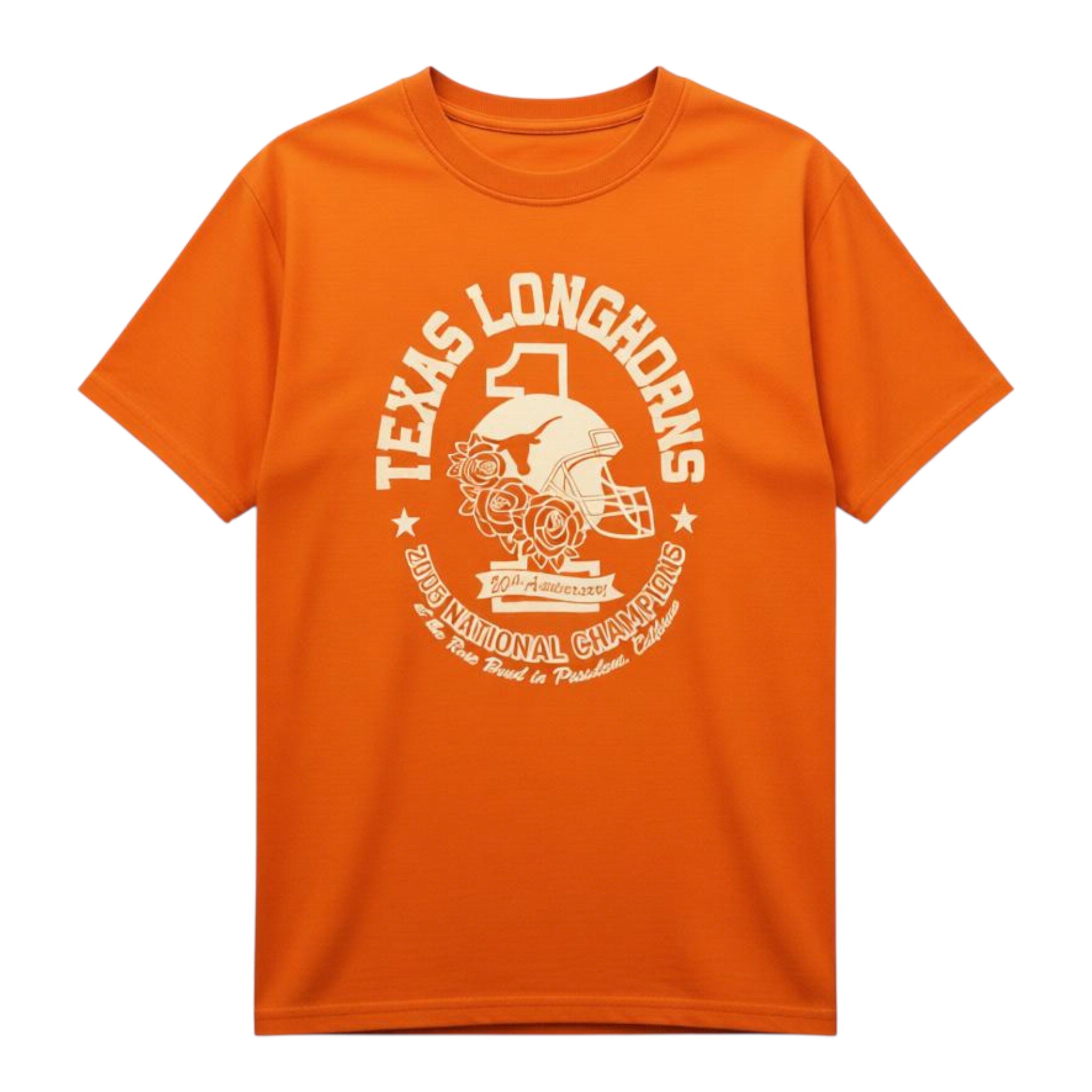 Youth Texas Longhorns 2005 National Champions 20th Anniversary Tee