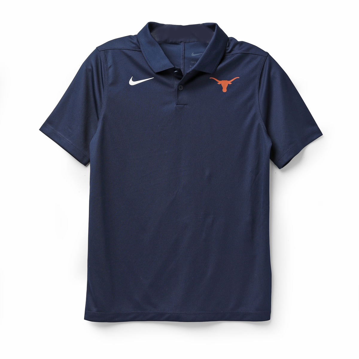 Youth Nike Texas Longhorns Sideline Victory Short Sleeve Polo