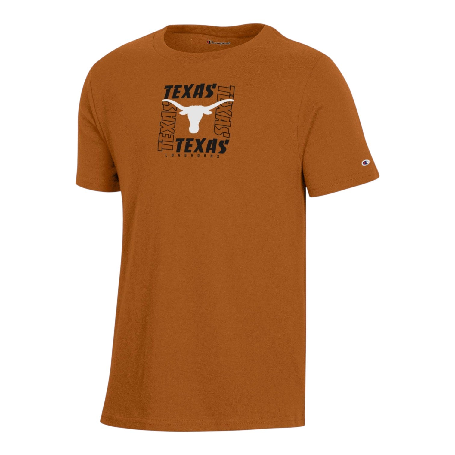 Youth Champion Texas Longhorns Stadium High Density Tee